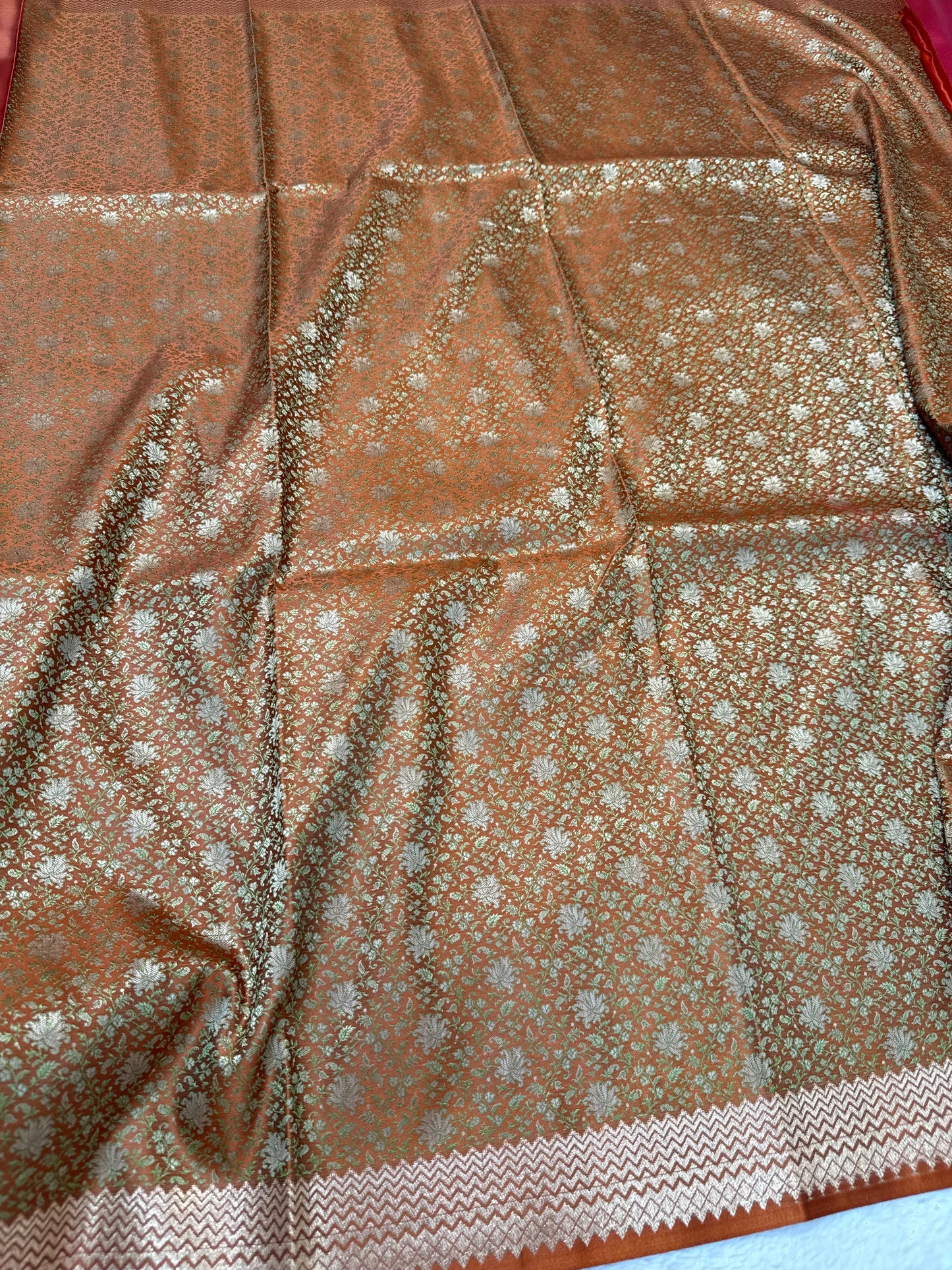 mashru silk premium Banarasi silk Saree