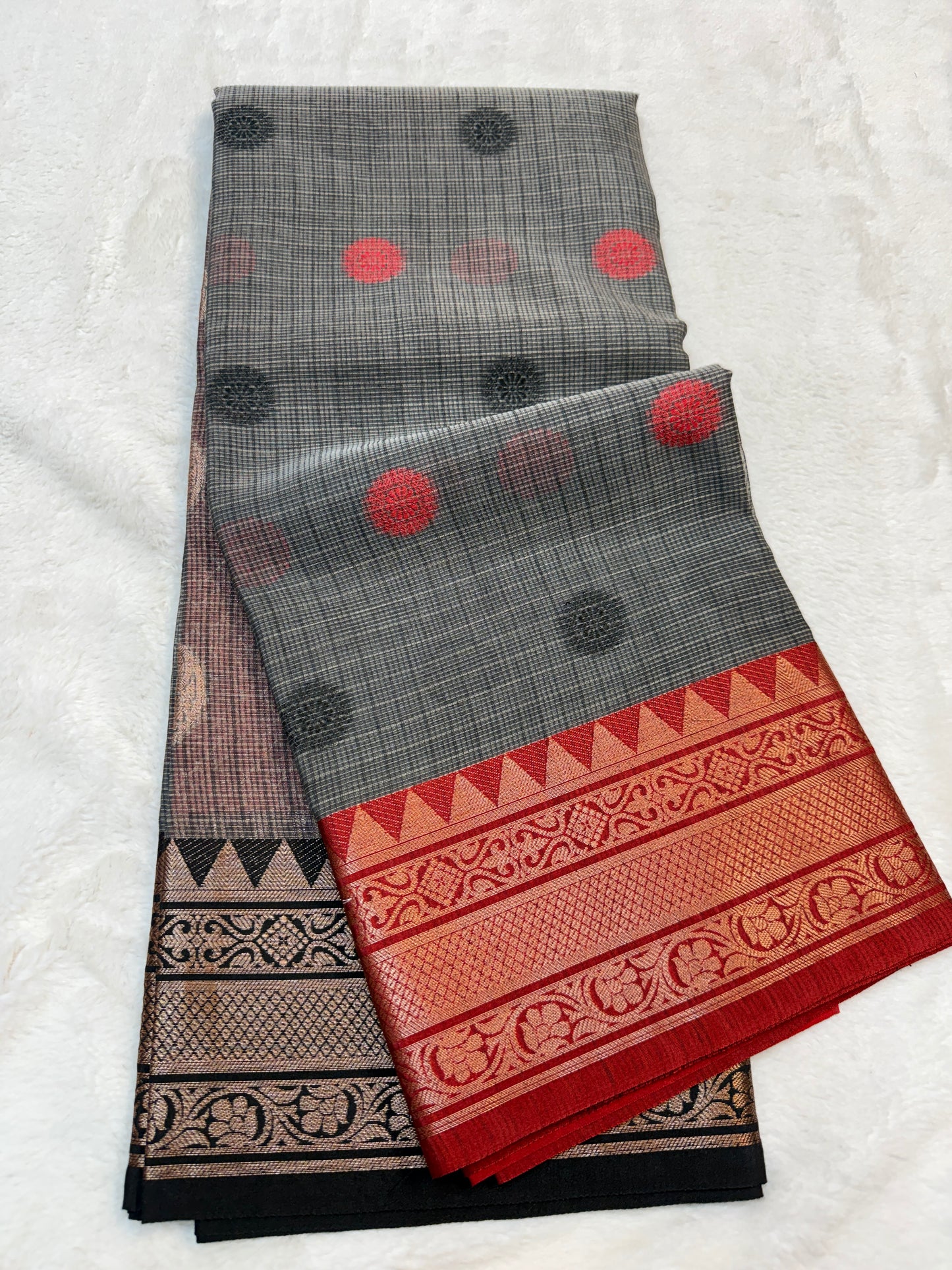 Multicolour shade kota silk premium Banarasi saree