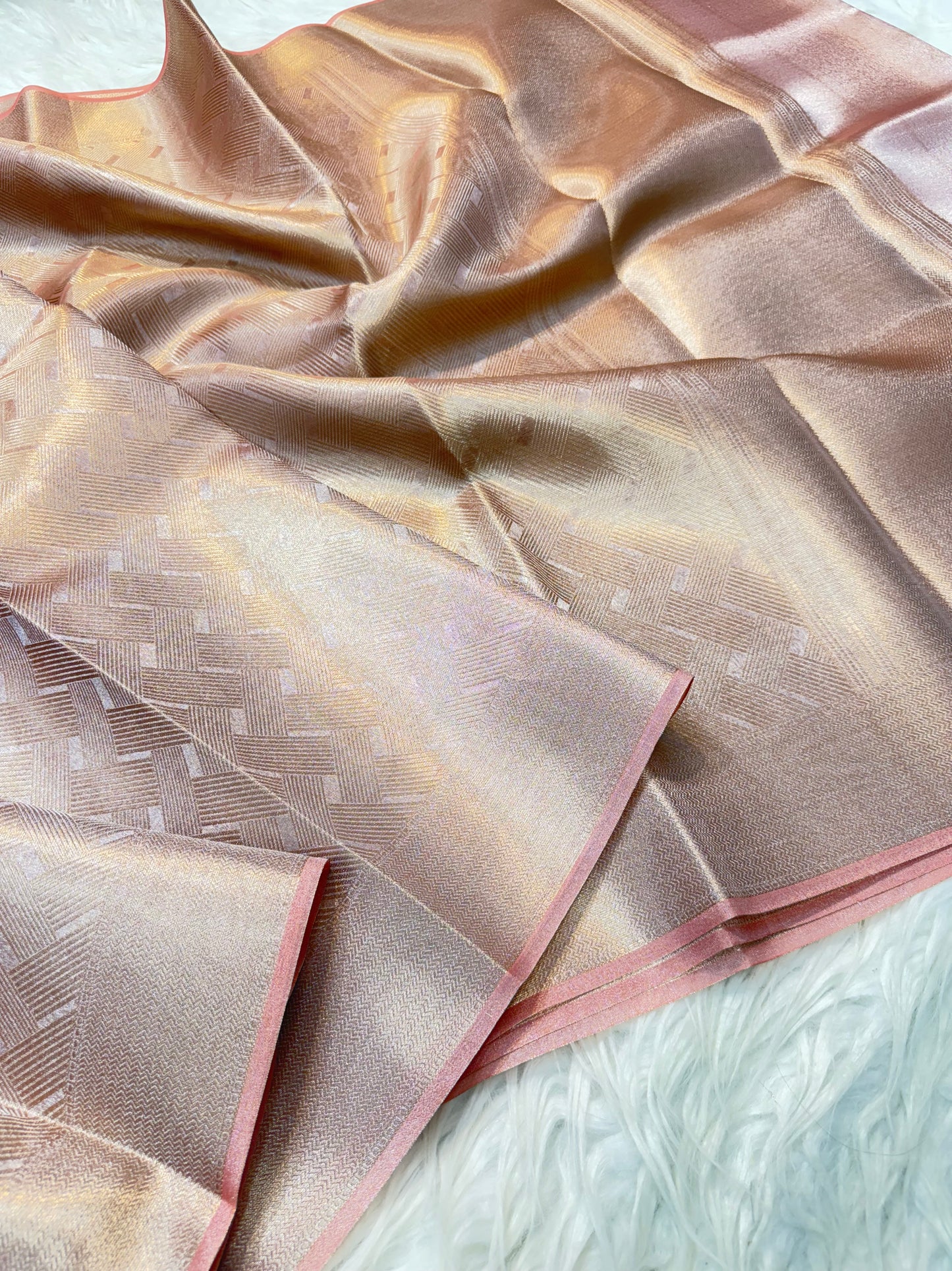 Banaras tissue brocade silk saree