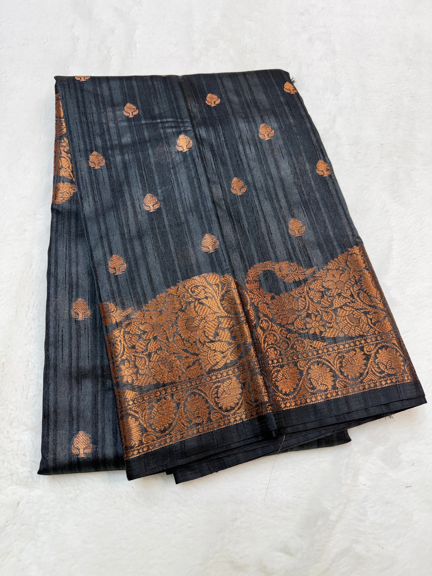 Multicolour khadi silk Banarasi saree