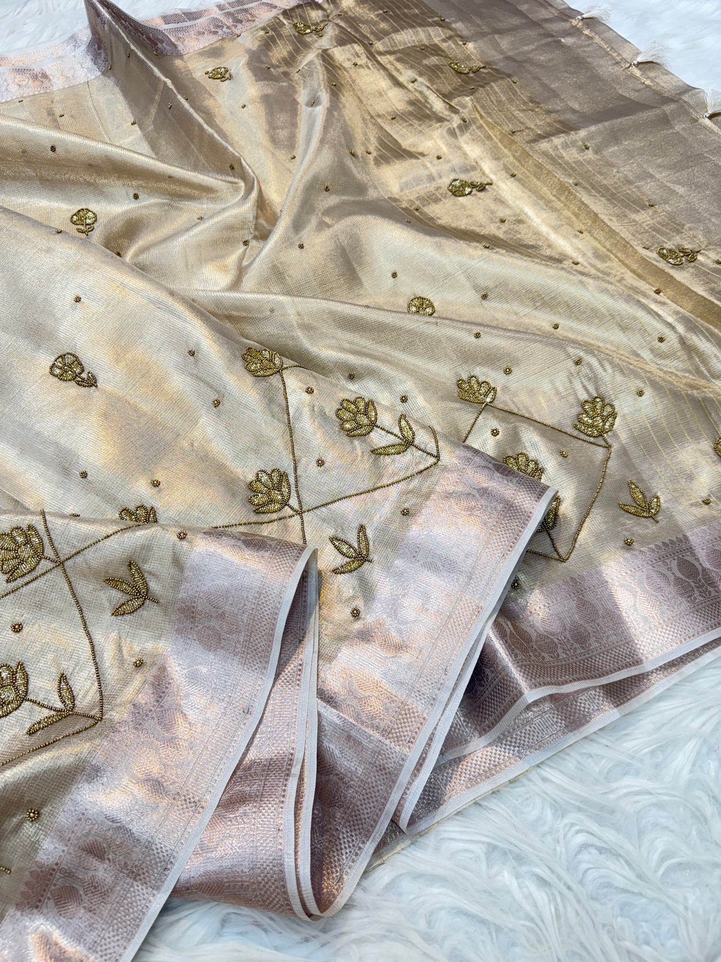 Tissue Kota Banarasi Sarees
