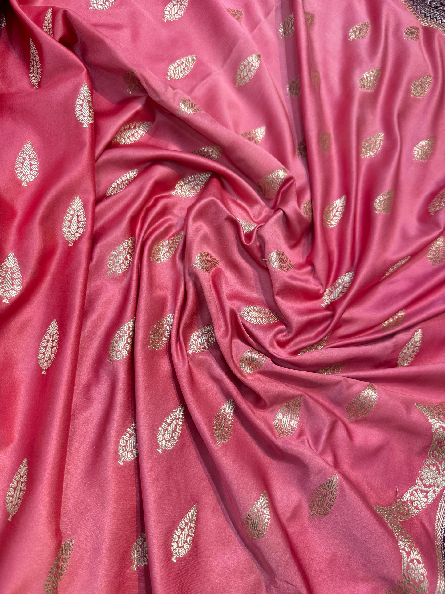 Mashru Silk Banarasi Saree