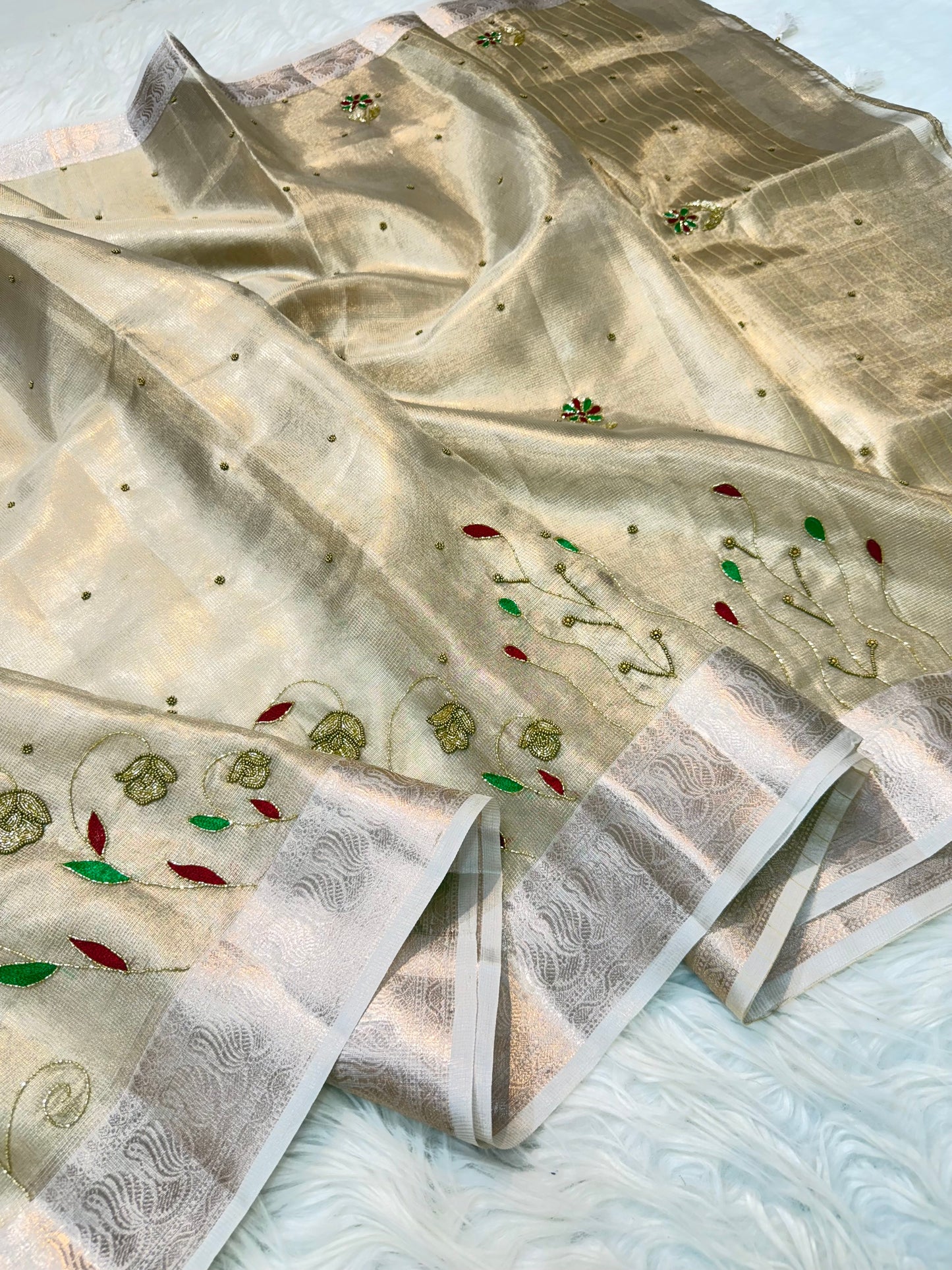 (Tissue Kota Banarasi Sarees