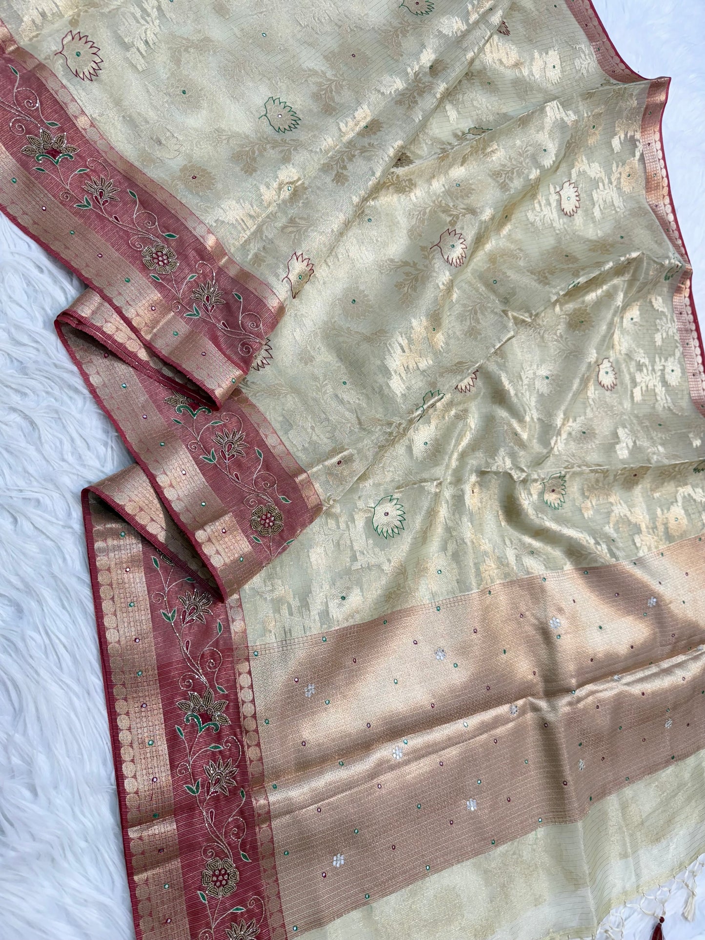 Tissue Kota Banarasi Sarees