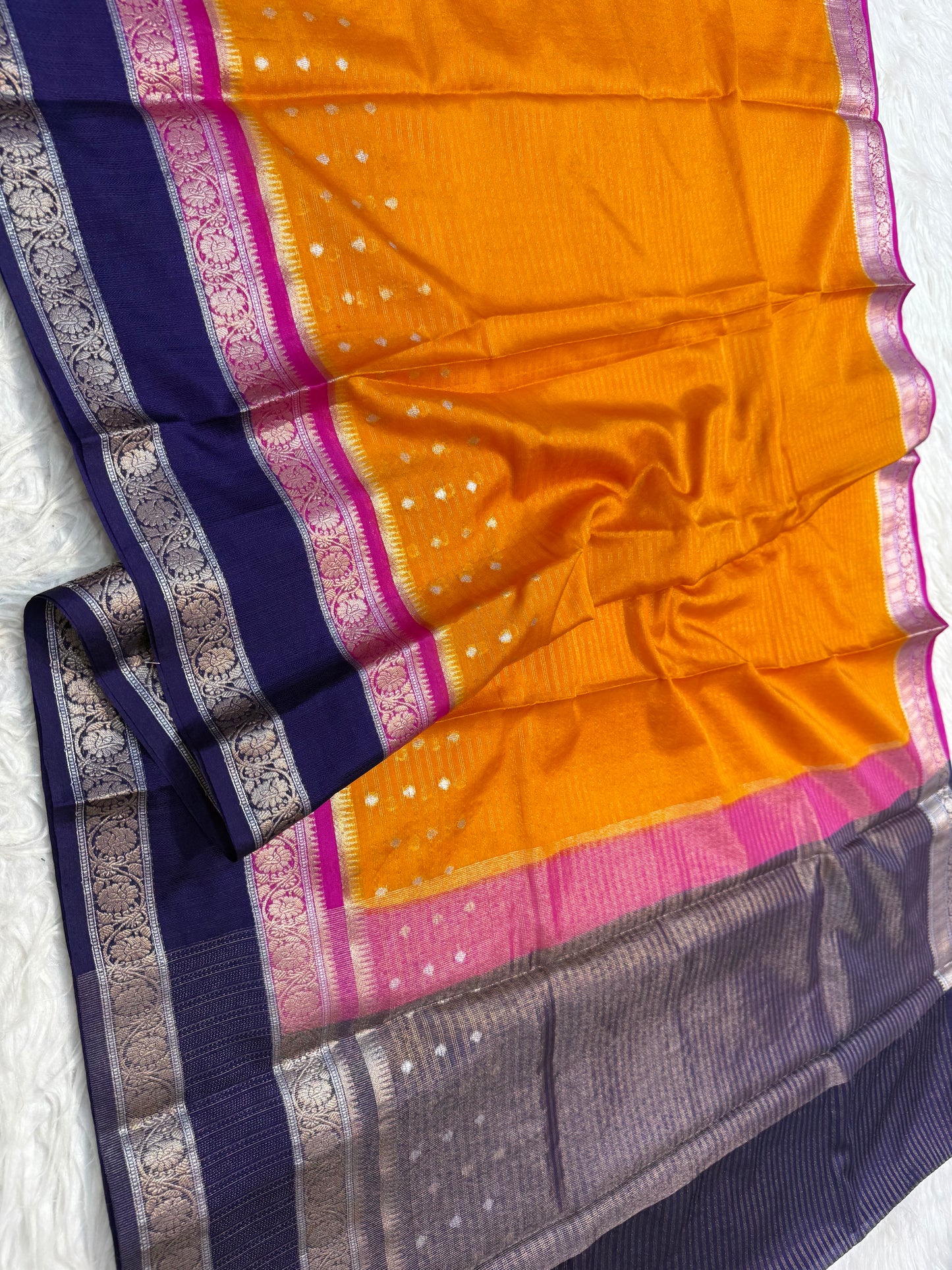 Multicolour warm silk premium Banarasi saree