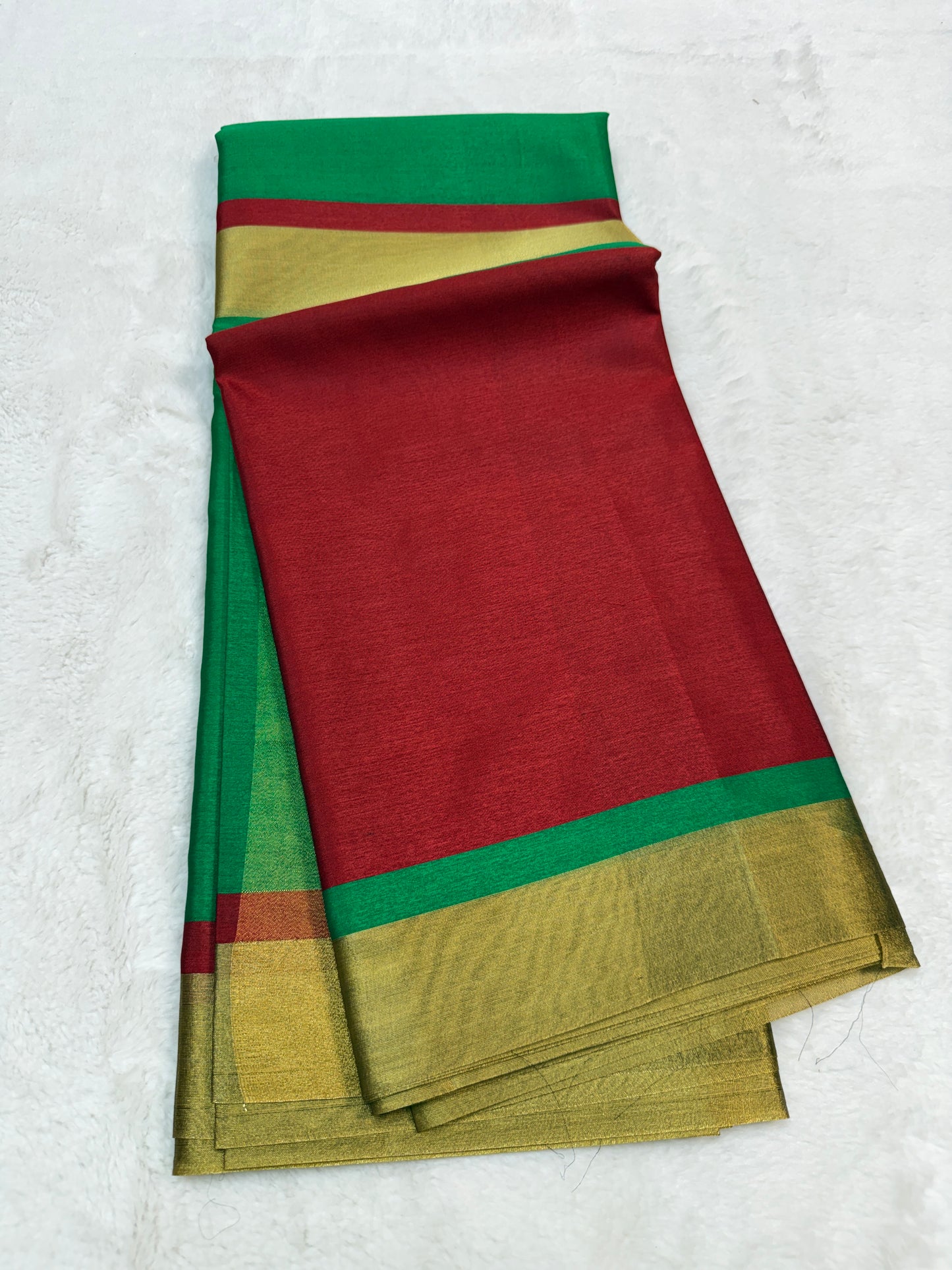 Multicolour shade premium soft silk Banarasi saree