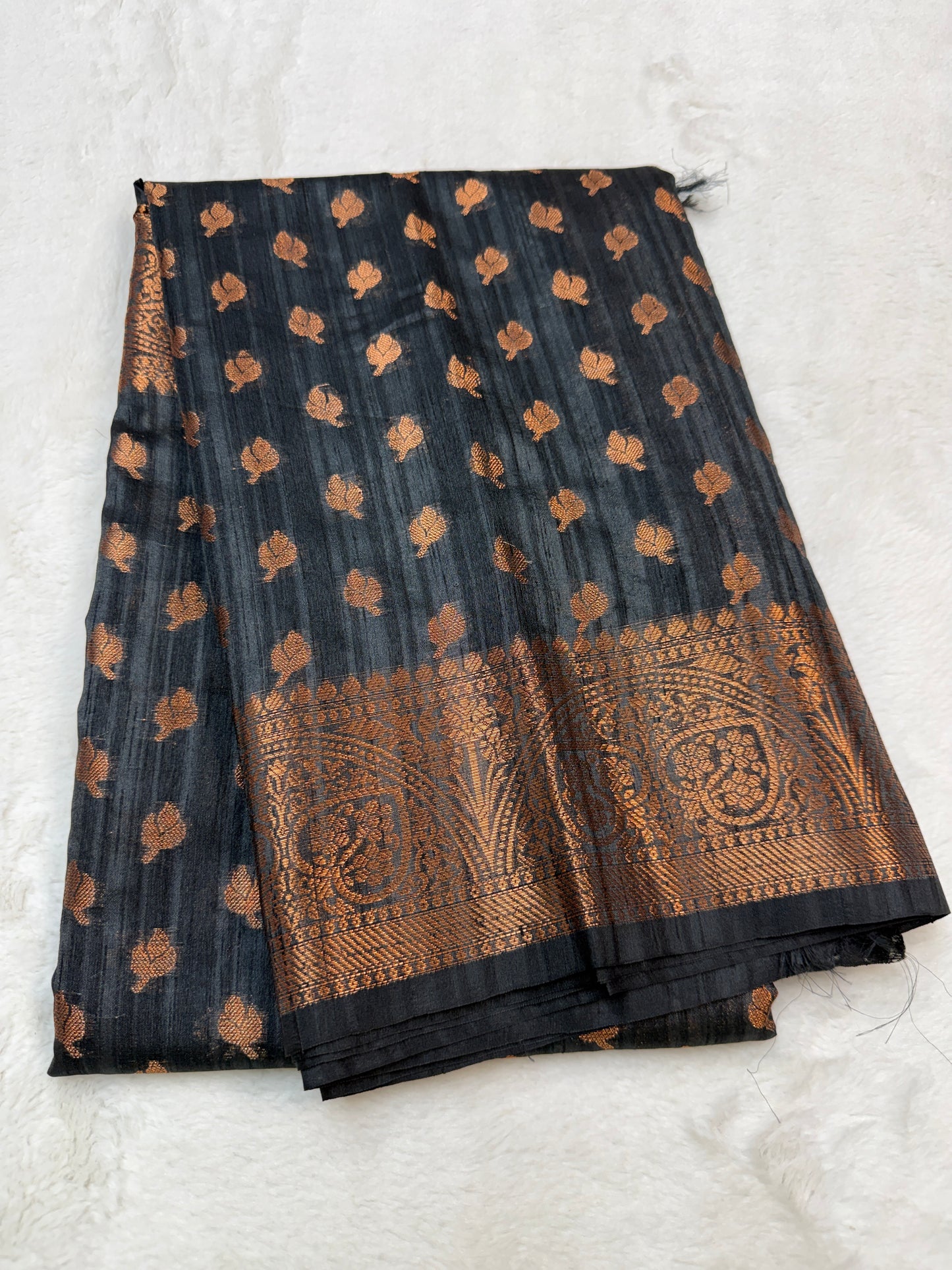 Multicolour khadi silk Banarasi saree