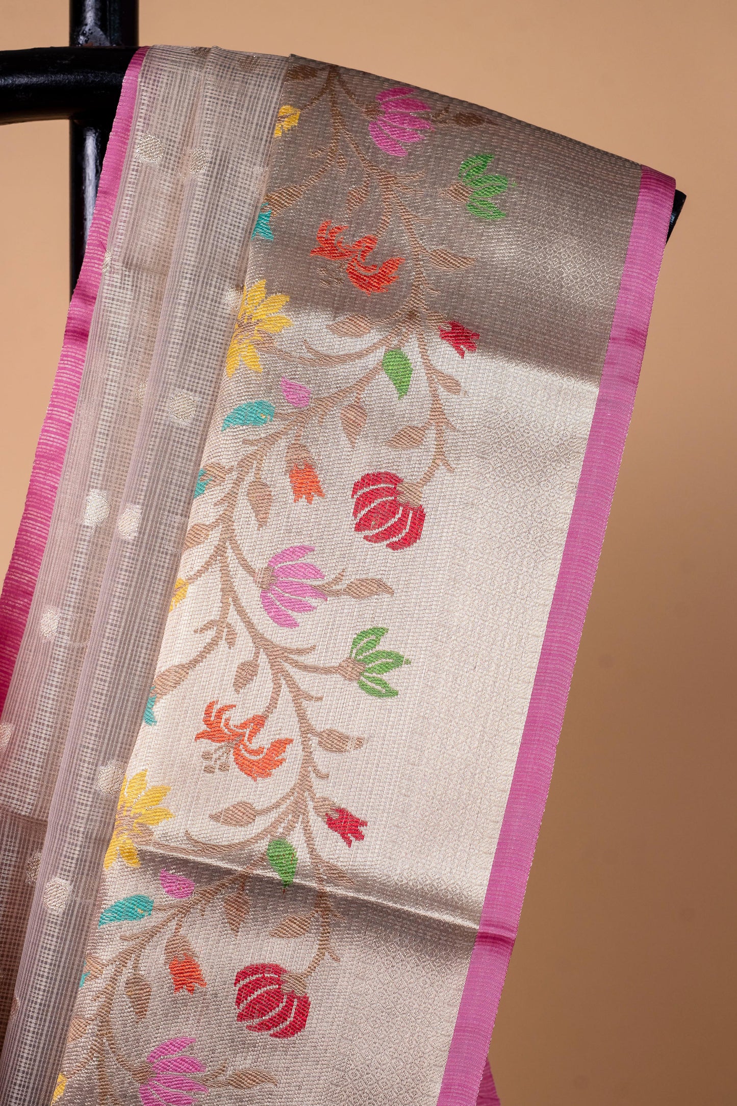 Tissue Kota Designer Paithni Border Premium Banarasi Saree