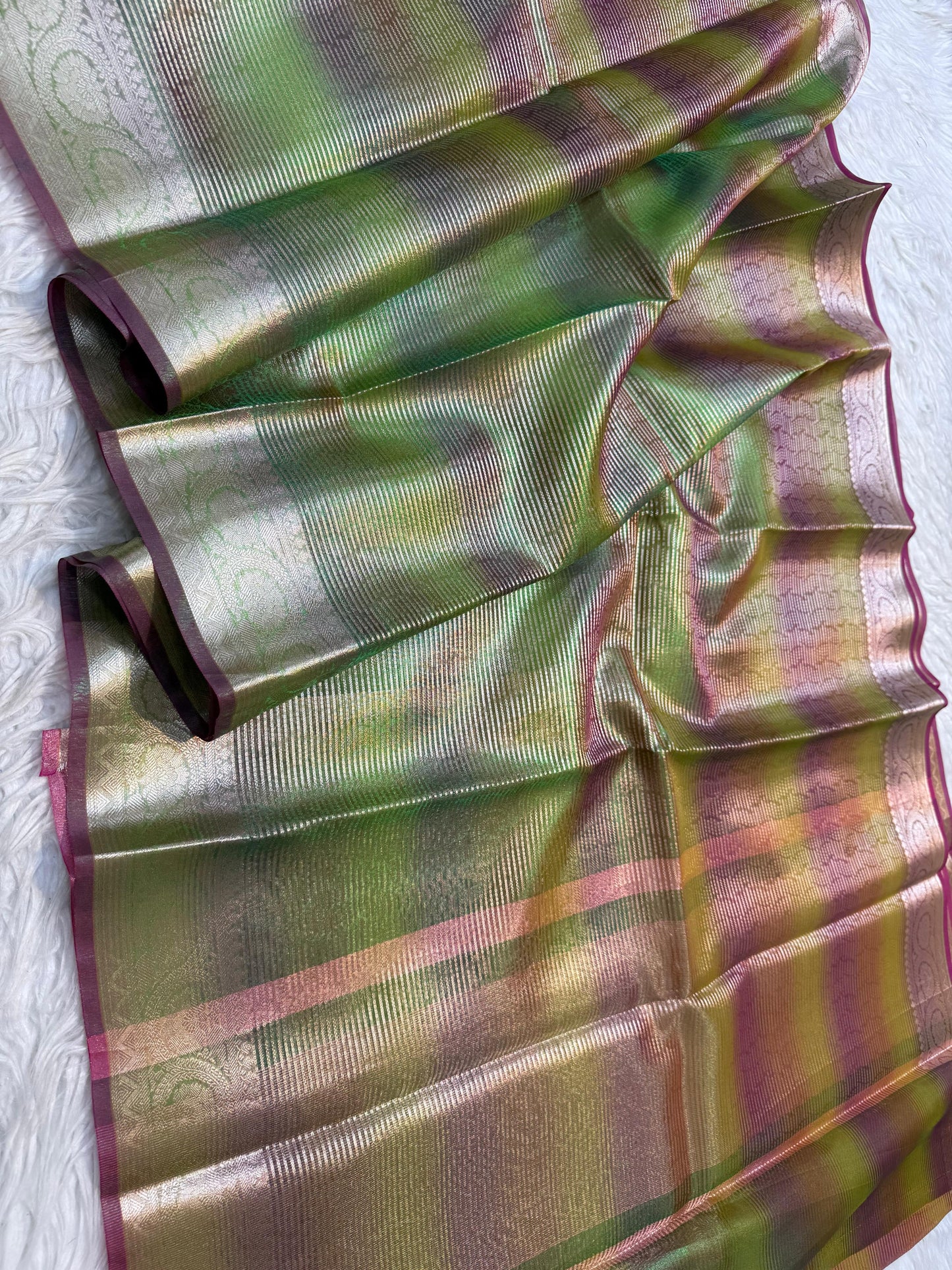 Tissue Multi Saree