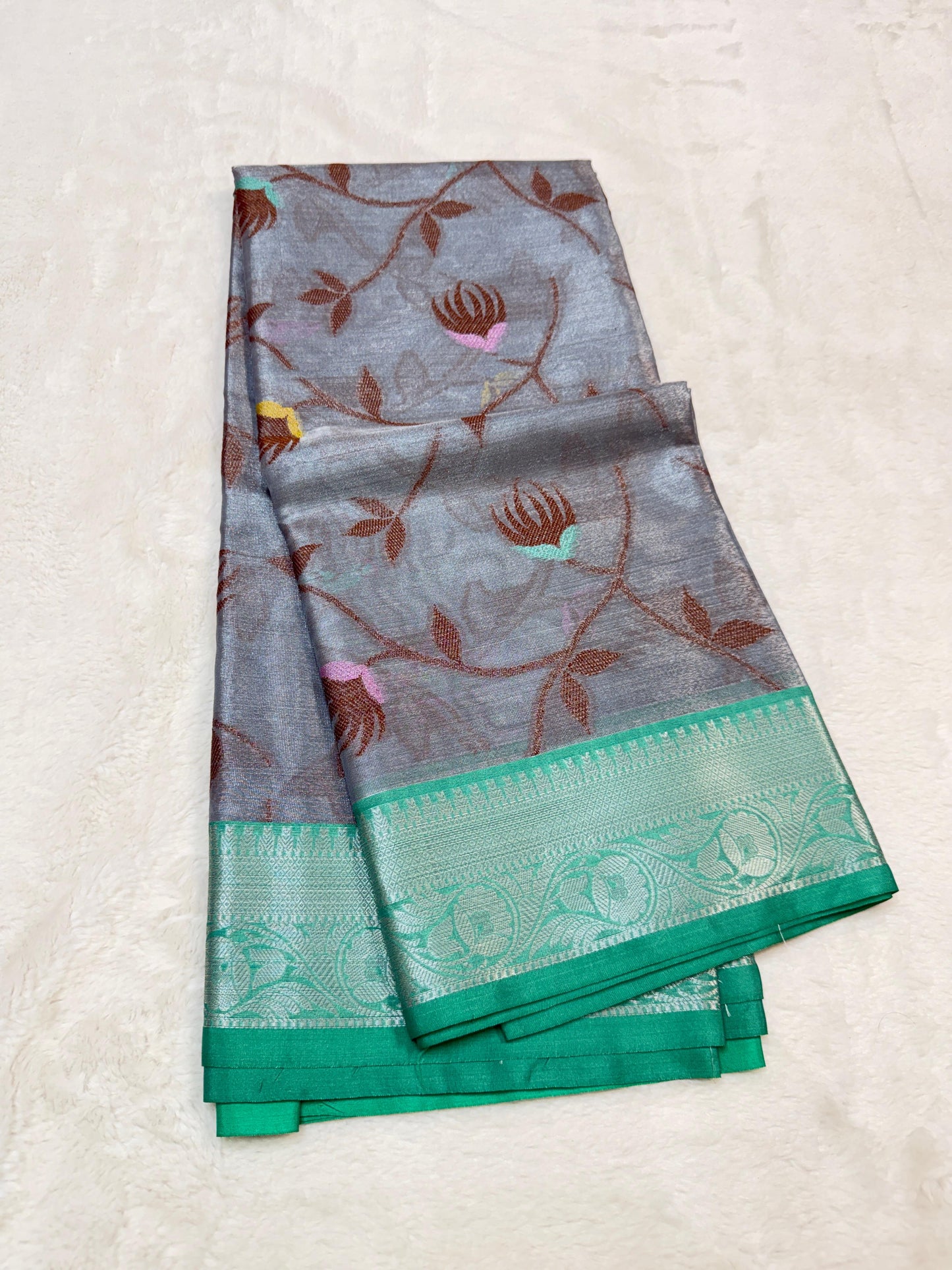 Soft Tissue Silk Premium Banarasi Saree