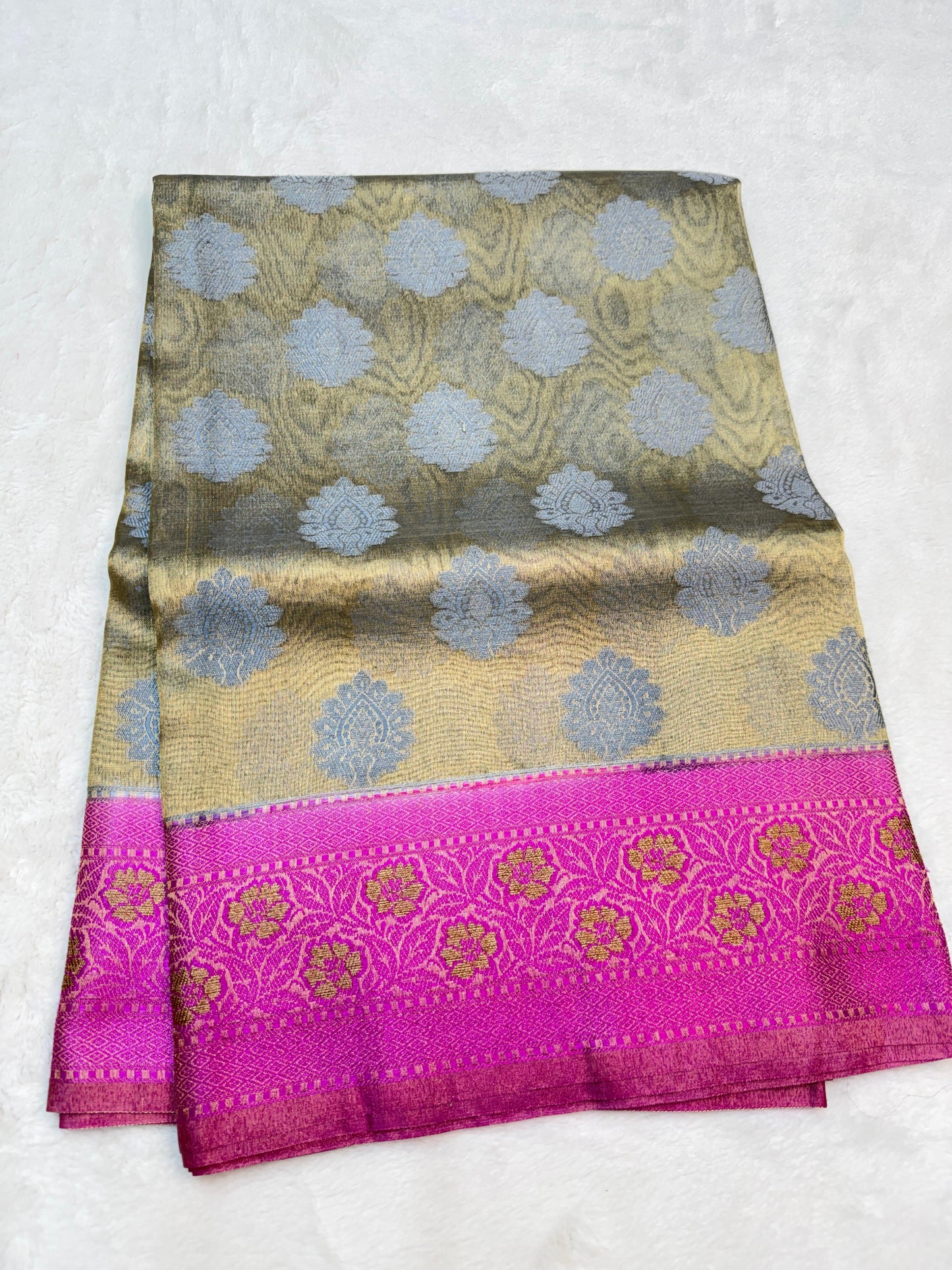 Soft Tissue Silk Premium Banarasi Saree