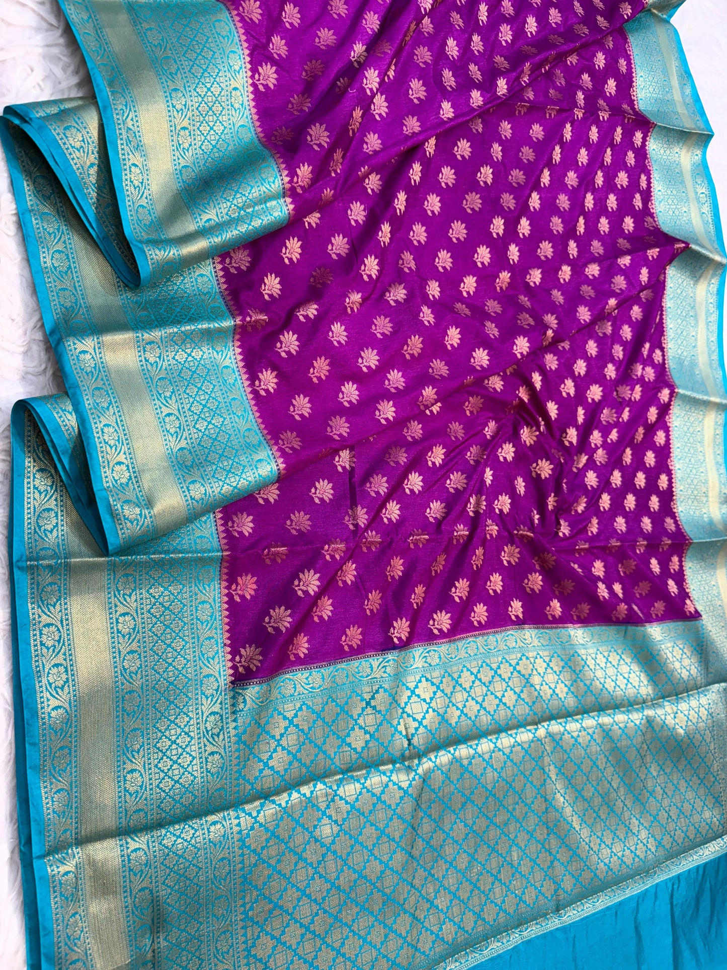 Dupion Silk Premium Banarasi Saree