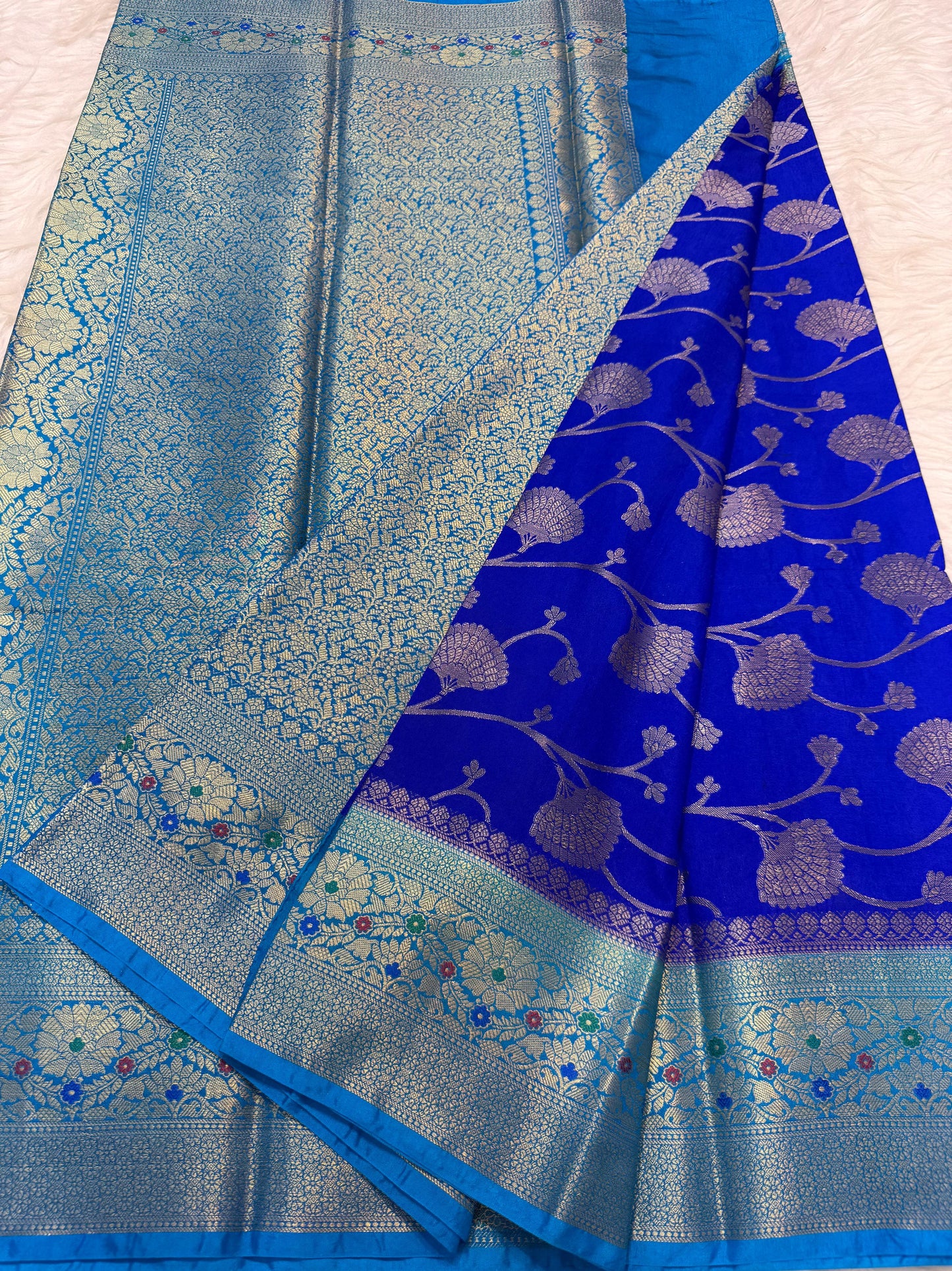 Dupion Silk Premium Banarasi Saree