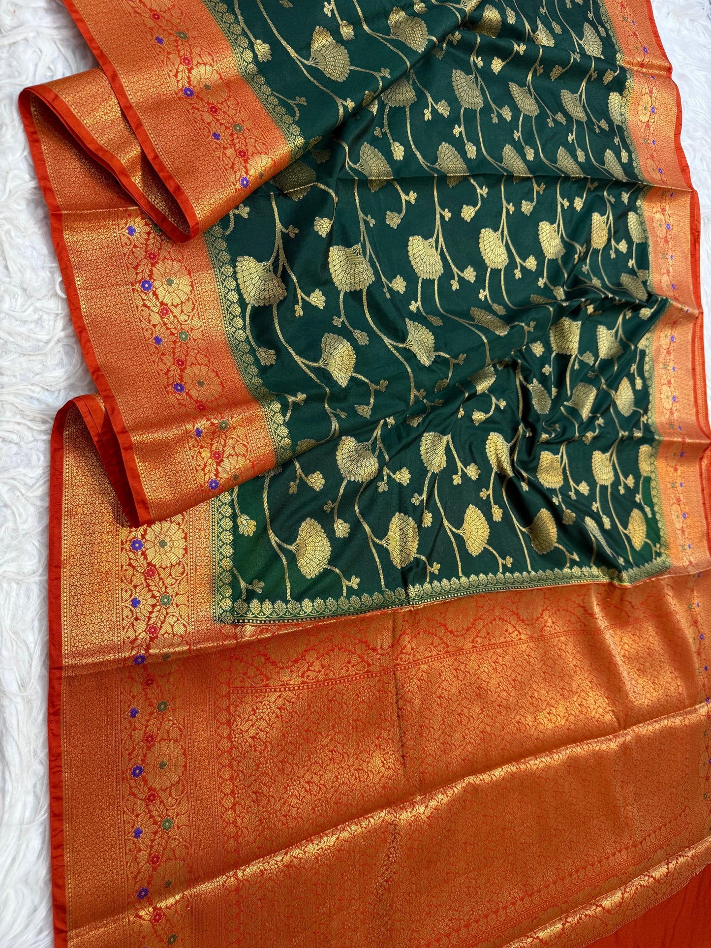 Dupion Silk Premium Banarasi Saree