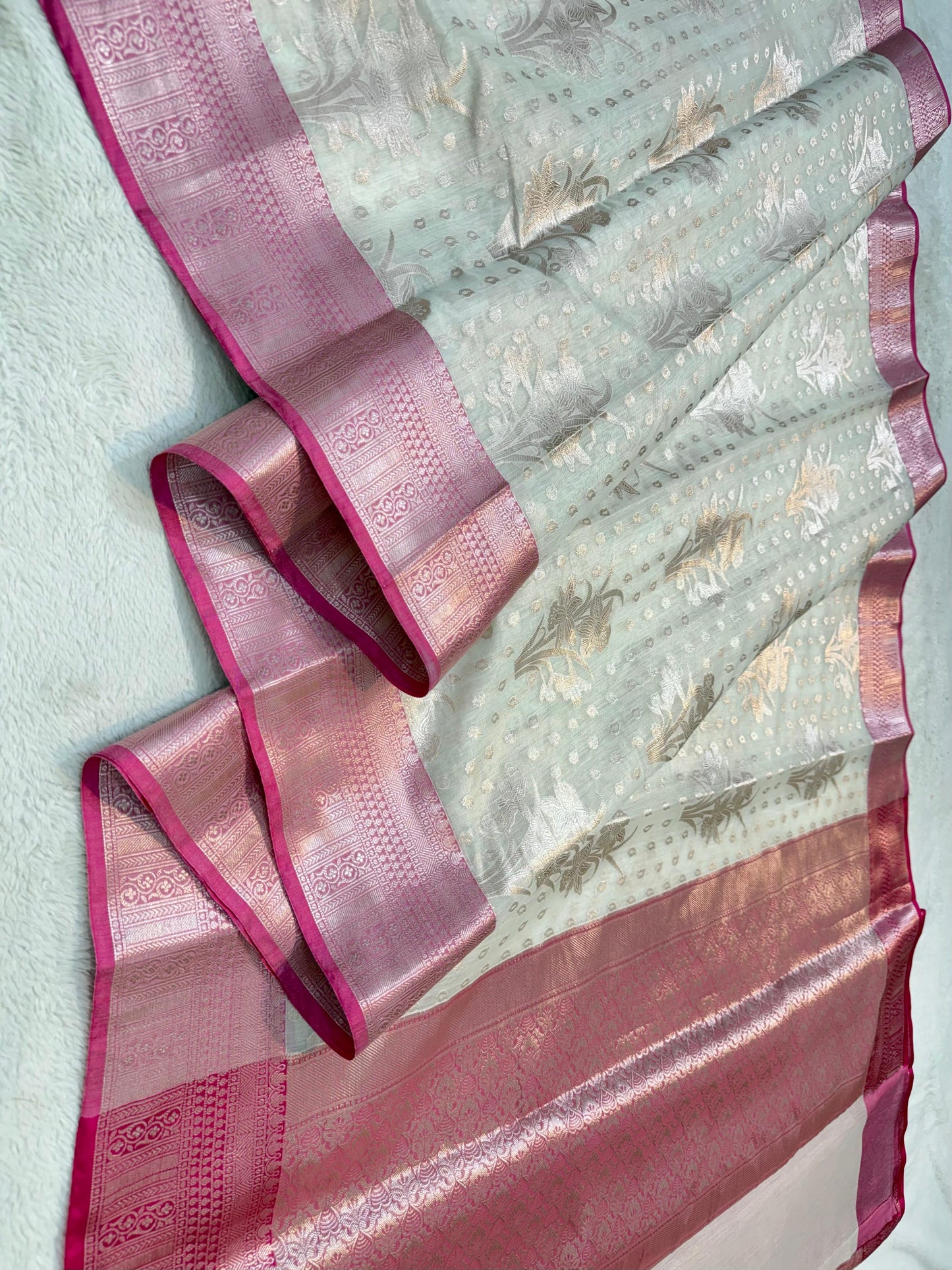Maharani Cotton Silk Premium Banarasi Saree
