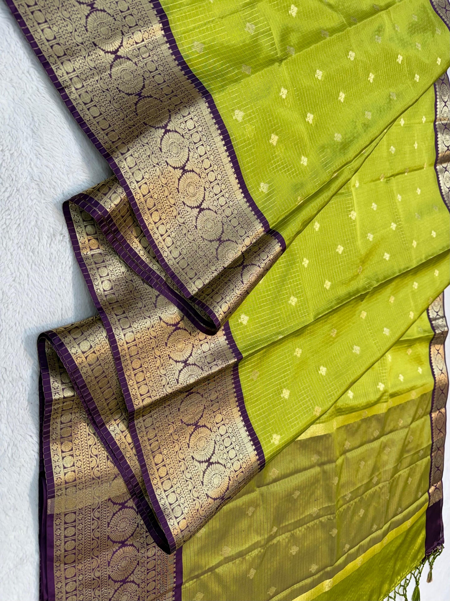 Green Soft Silk Premium Banarasi Saree