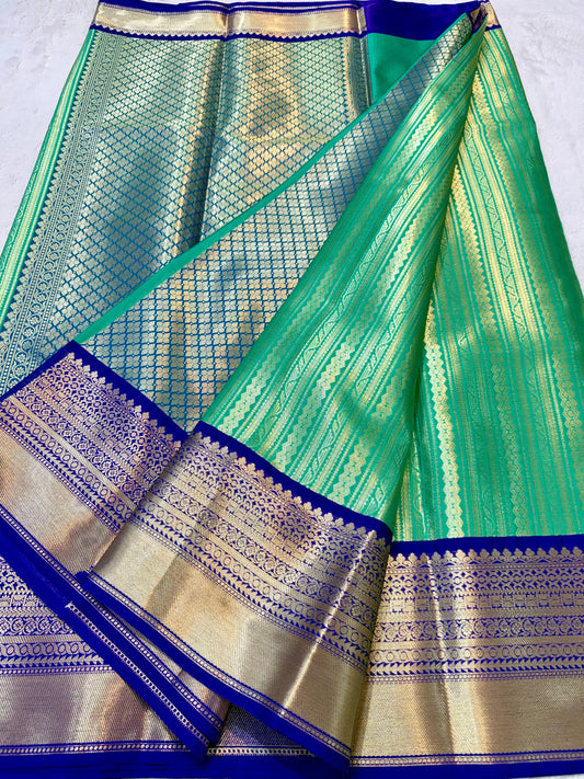 Green Kanchi Silk Premium Banarasi Saree