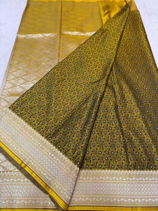 Tanchui Silk Premium Banarasi Saree