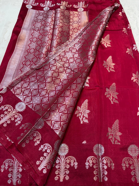 Maharani Raw Mango Premium Banarasi Saree