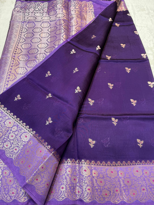 Pure Mango Silk Premium Banarasi Saree