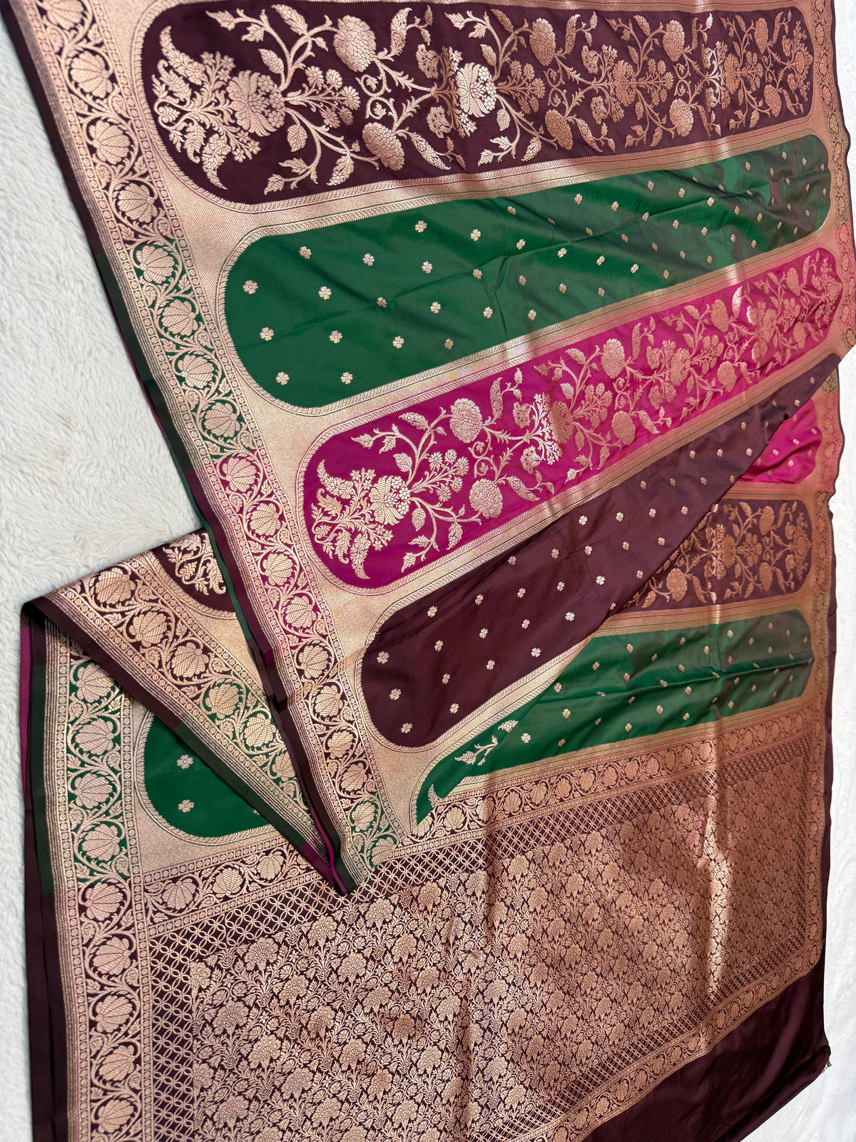 Rangkat Katan Premium Banarasi Saree