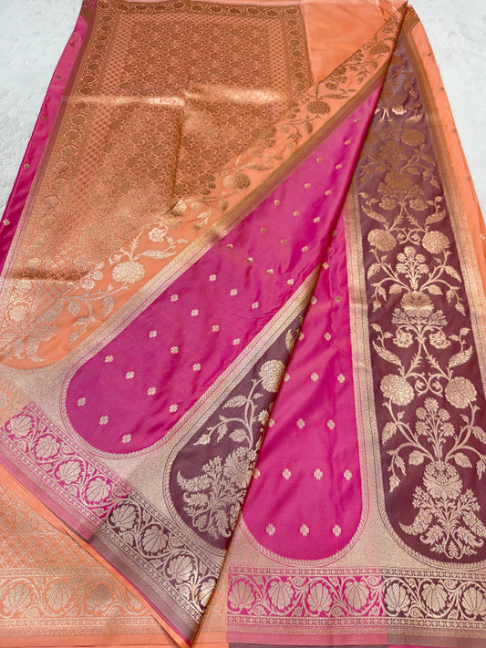 Rangkat Katan Premium Banarasi Saree