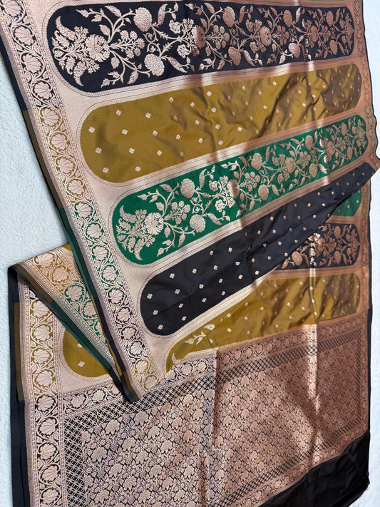 Rangkat Katan Premium Banarasi Saree
