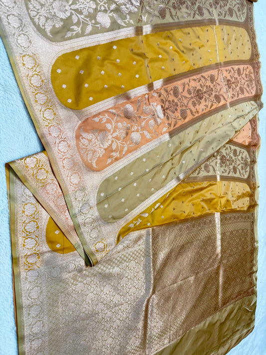 Rangkat Katan Premium Banarasi Saree