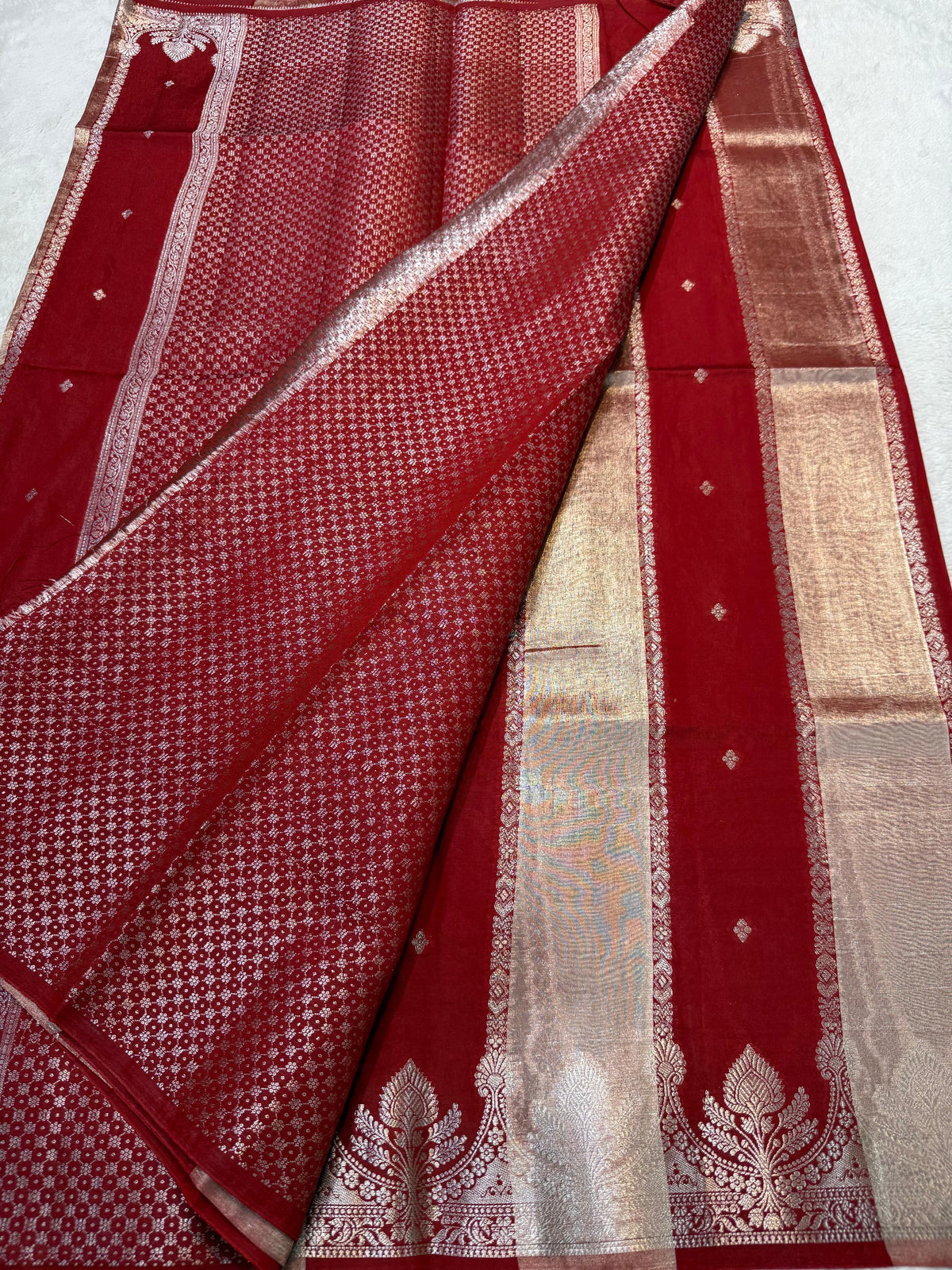 Raw Mango Rangkat Premium Banarasi Saree