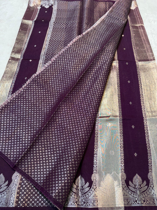 Raw Mango Rangkat Premium Banarasi Saree