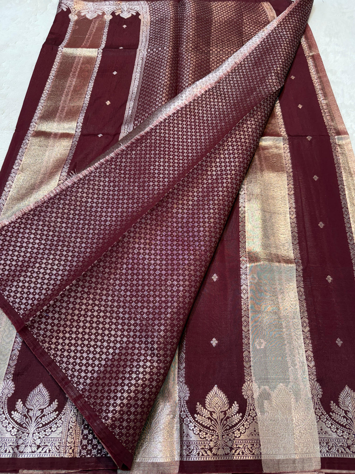 Raw Mango Rangkat Premium Banarasi Saree