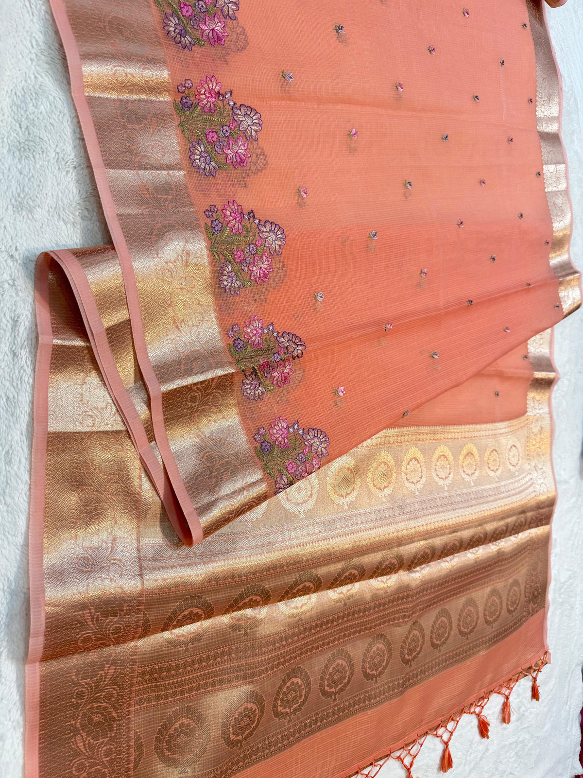 Cotton Kota Designer Embroidery Premium Banaras