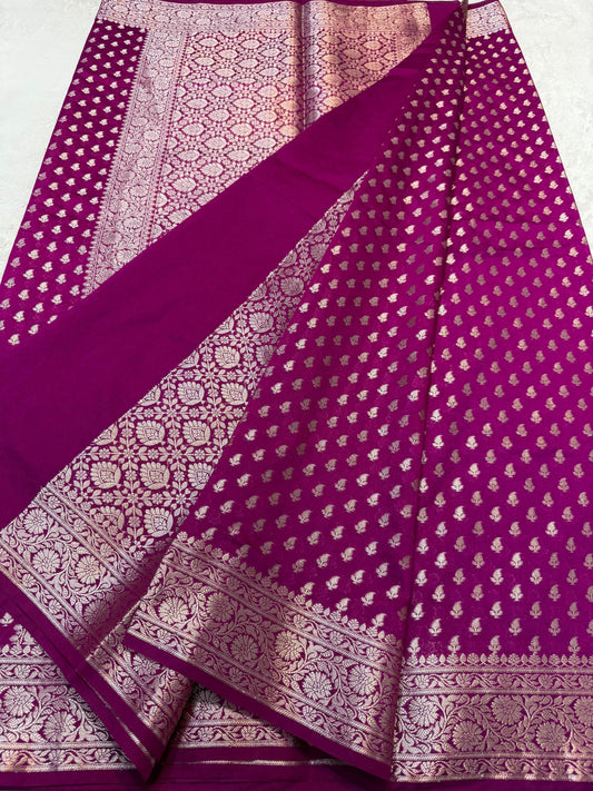 Dupion Premium Banarasi Saree