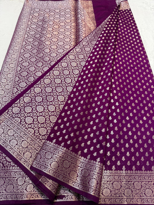 Dupion Premium Banarasi Saree