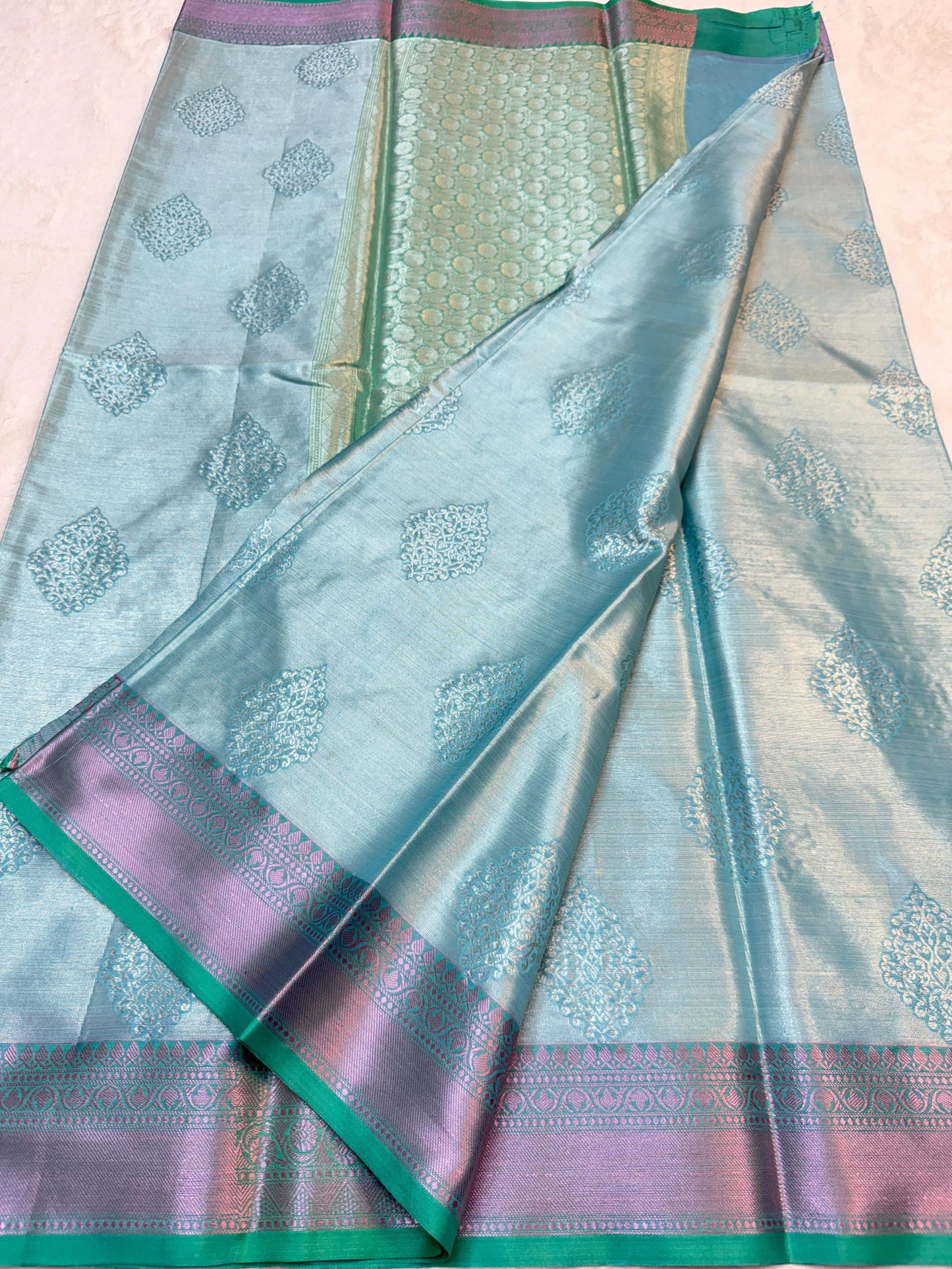 Kanchi Silk Zari Brocade Banarasi Saree