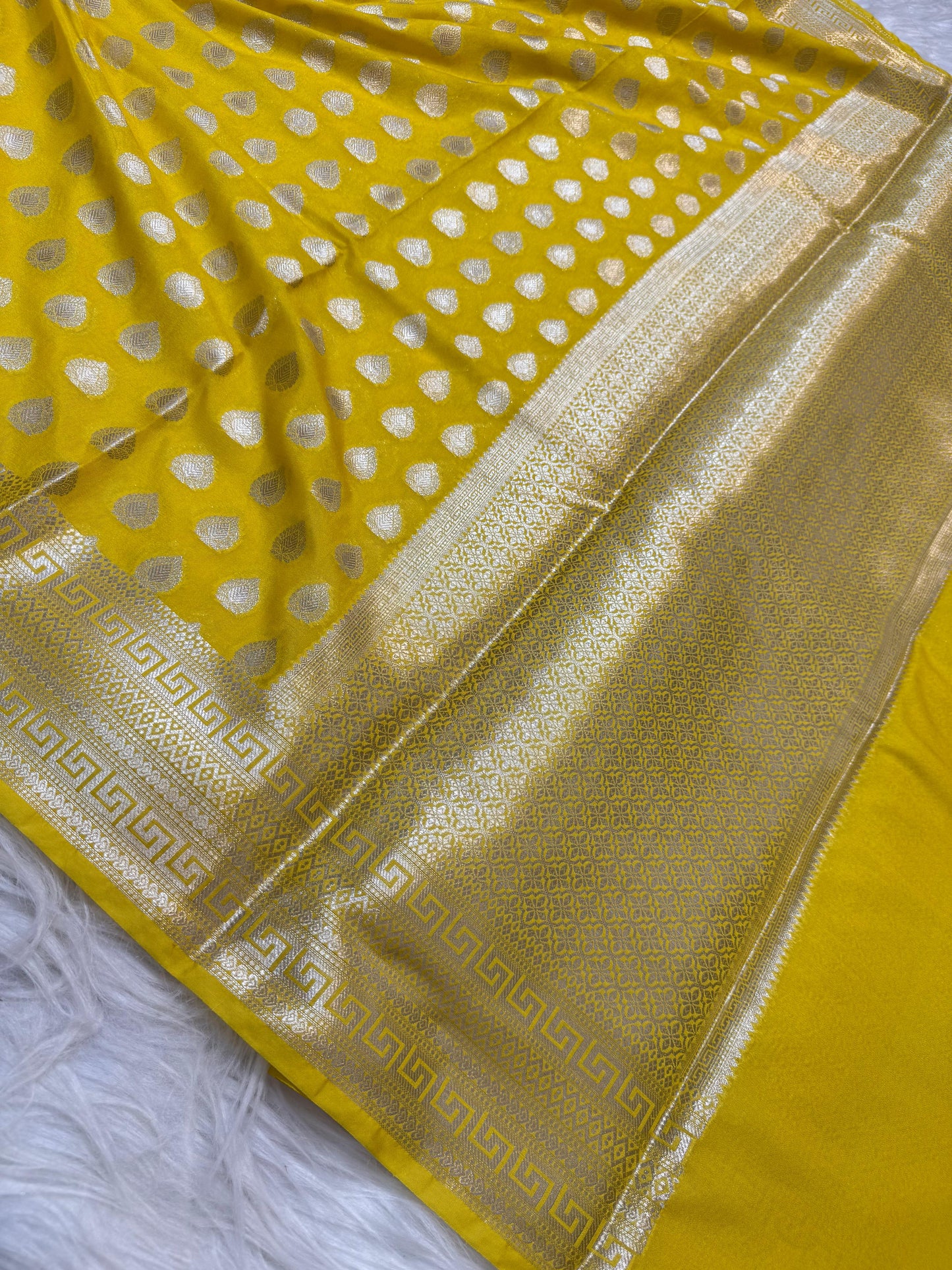 Banarasi semi georgette saree