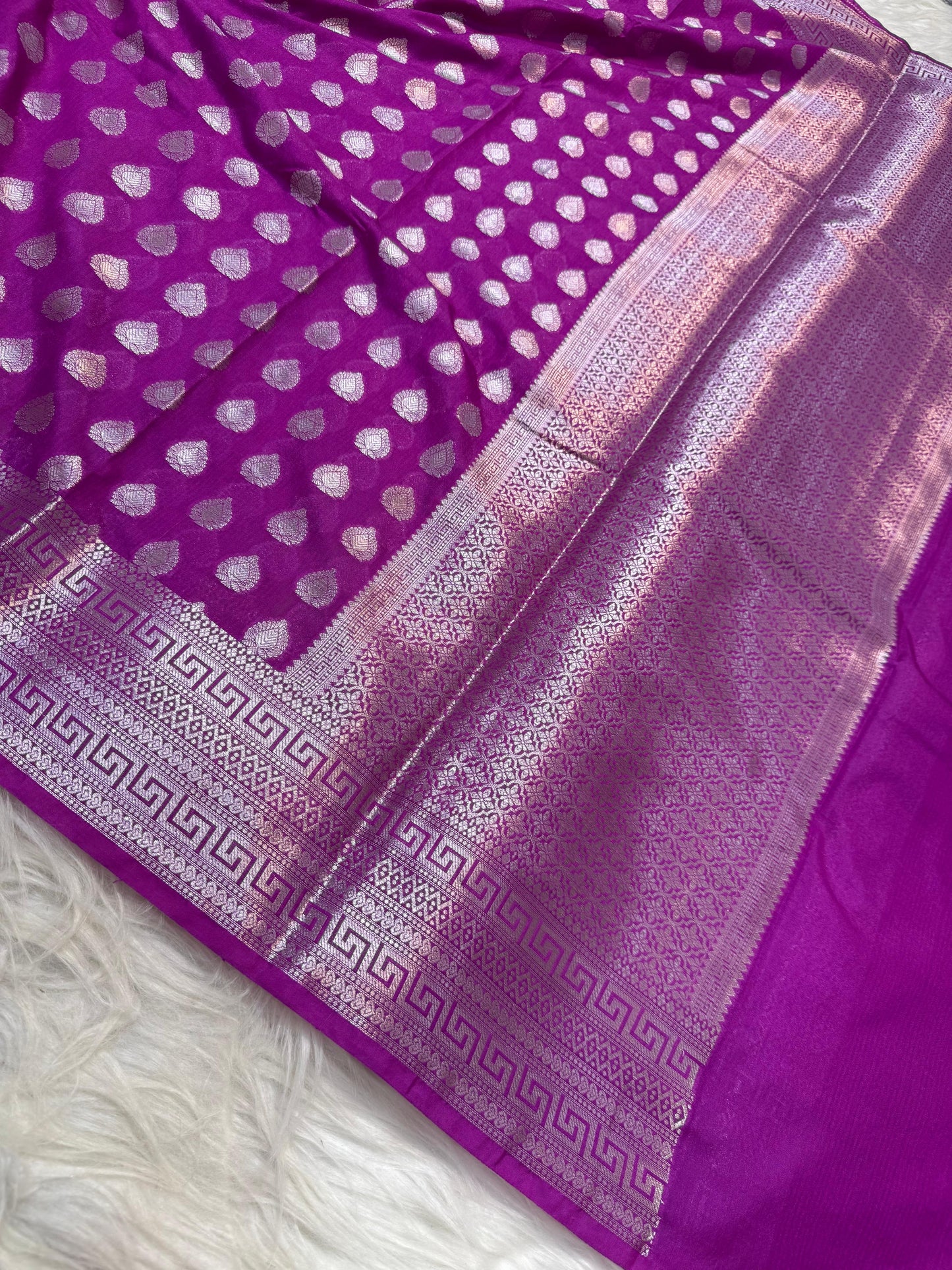 Banarasi semi georgette saree