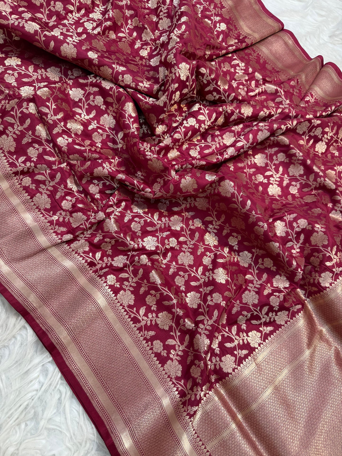 Banaras pure katan silk saree