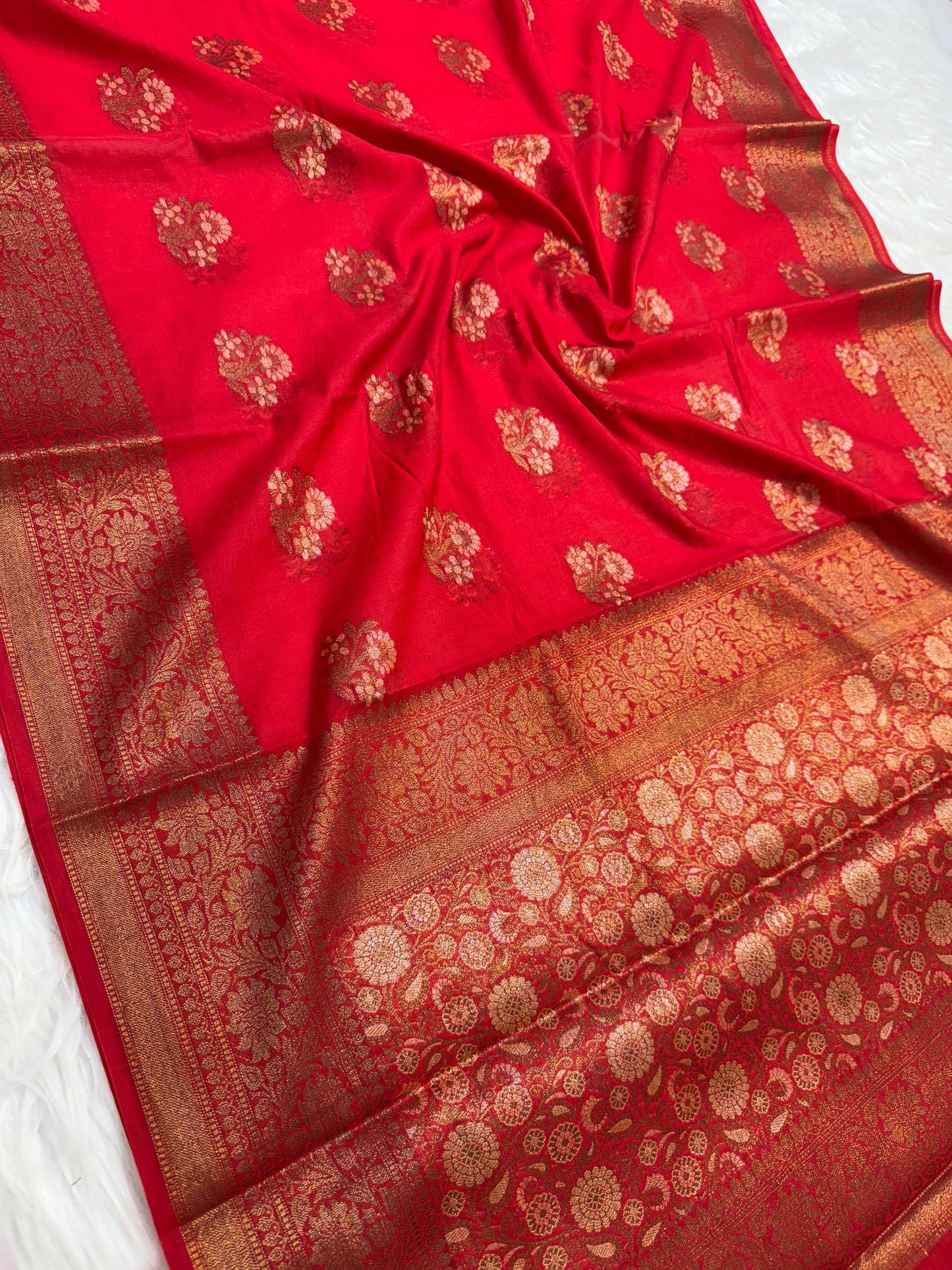 Banarasi semi georgette saree