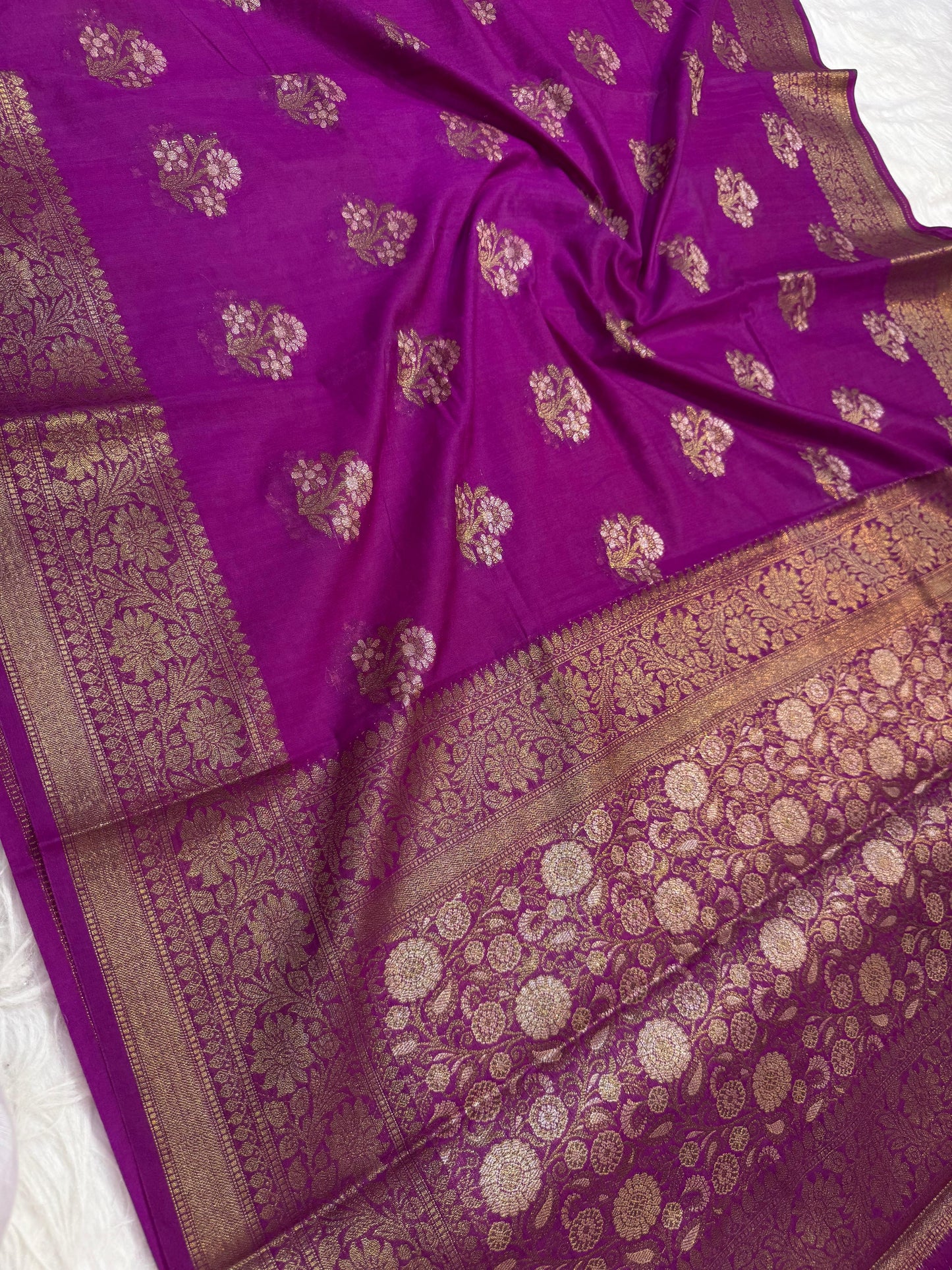 Banarasi semi georgette saree