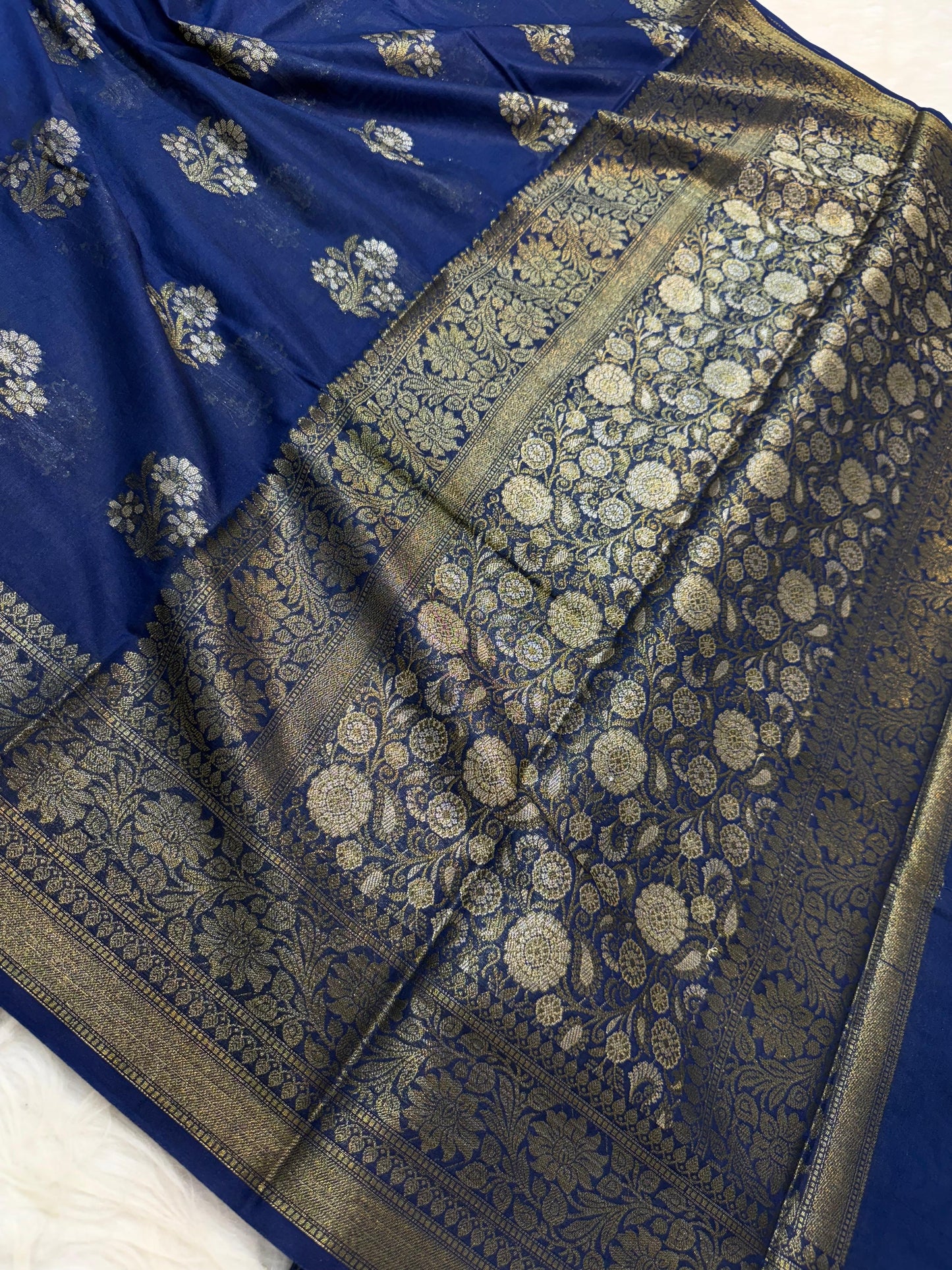 Banarasi semi georgette saree