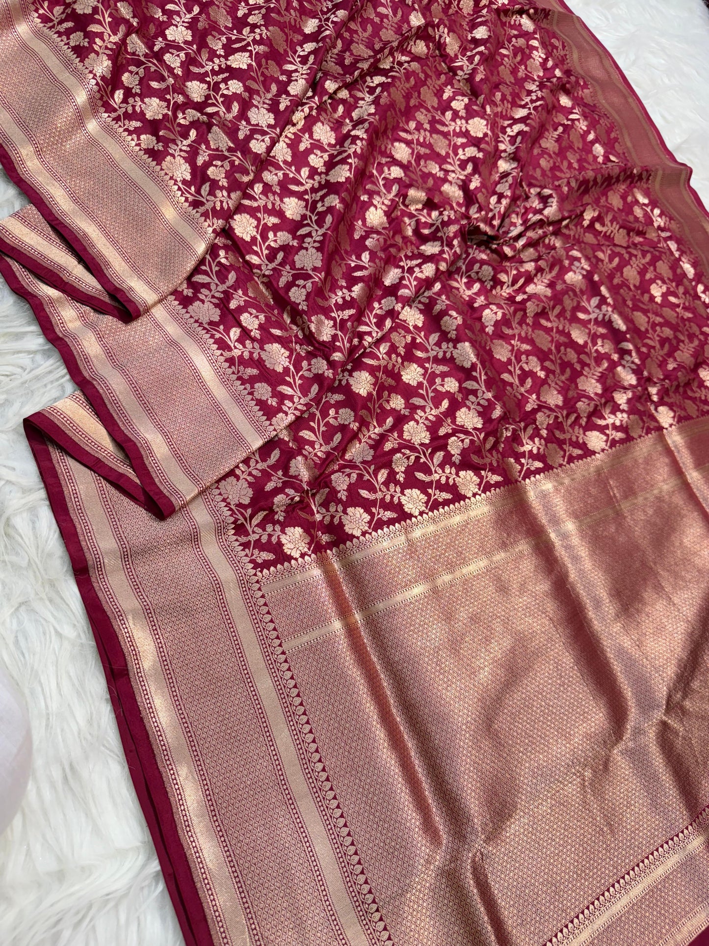 Banaras pure katan silk saree