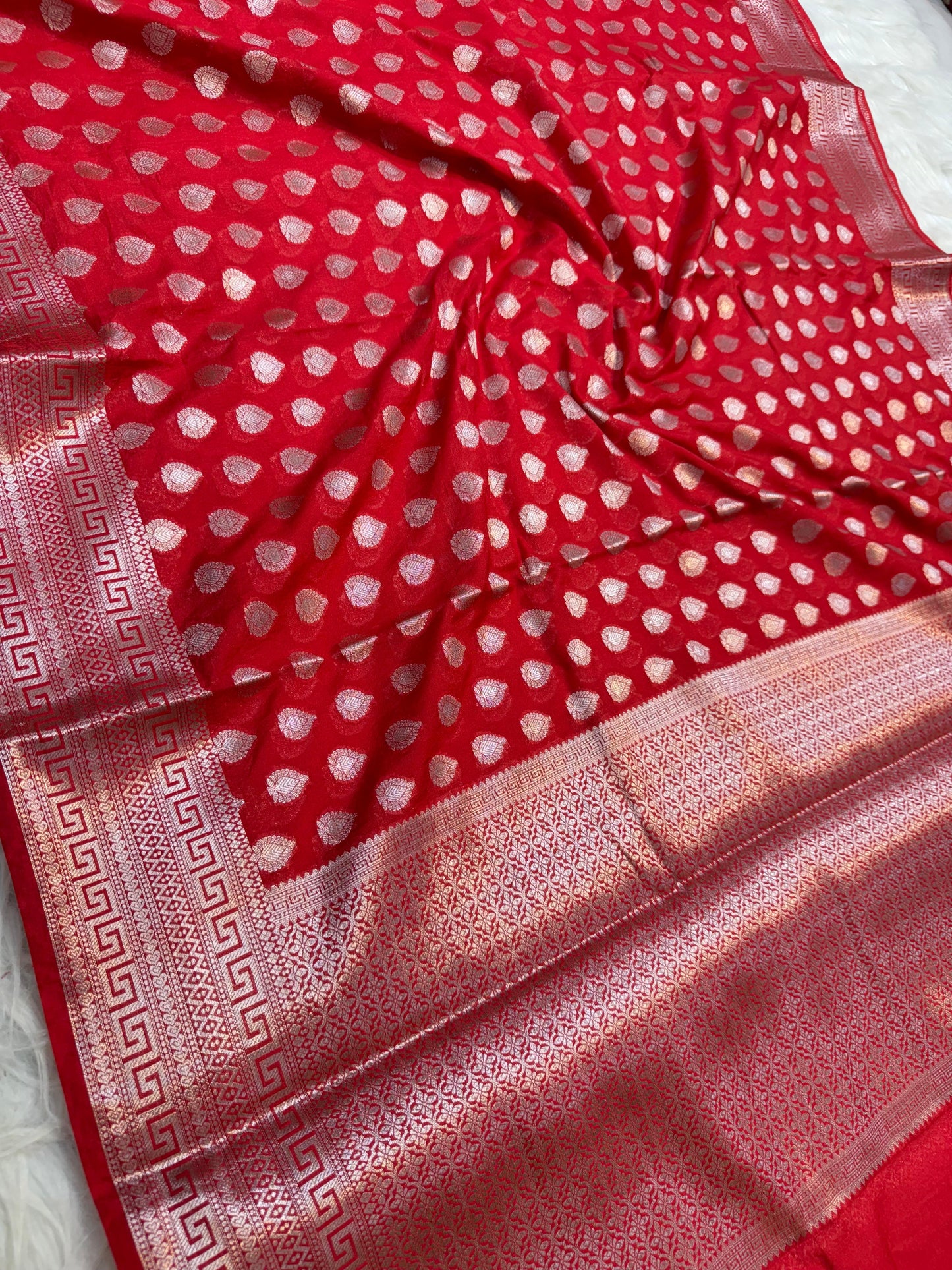 Banarasi semi georgette saree
