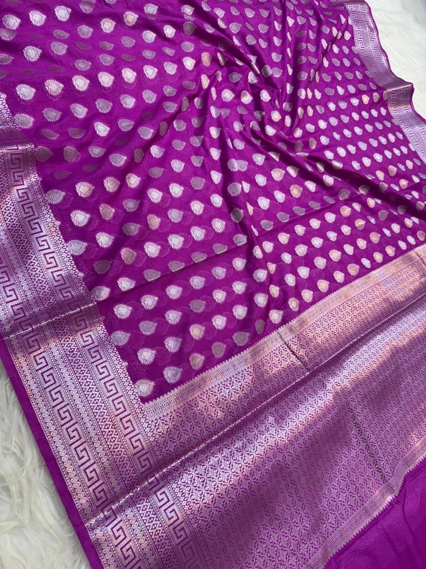 Banarasi semi georgette saree