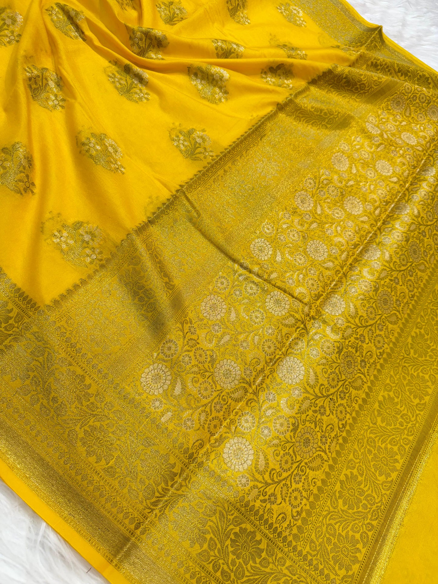 Banarasi semi georgette saree