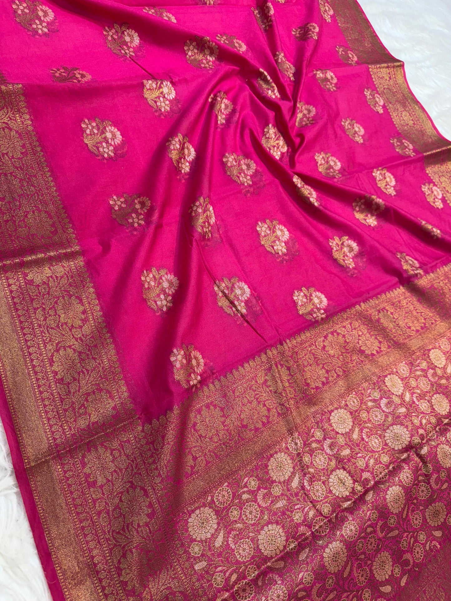 Banarasi semi georgette saree