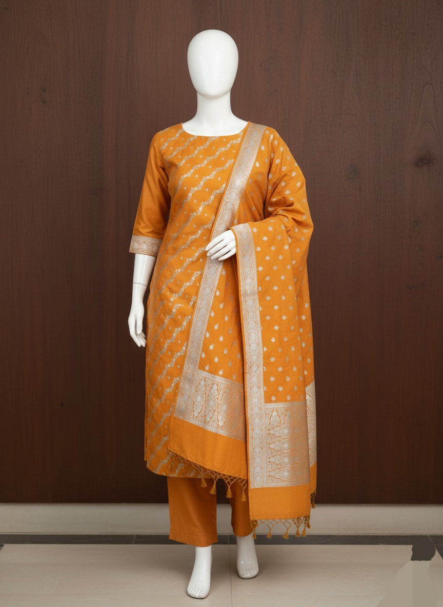 CHINIYA  SILK SUIT