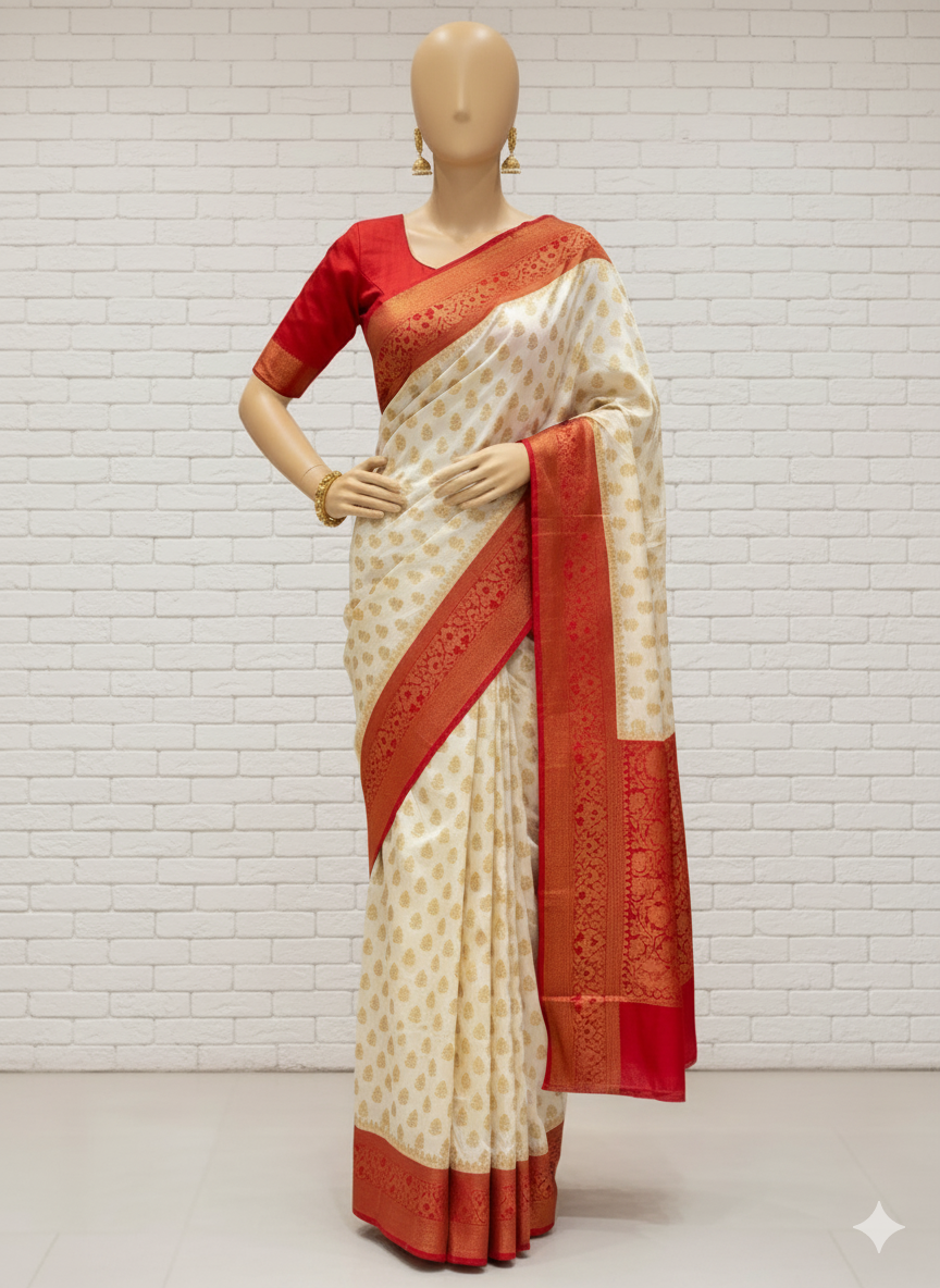 DUPION SILK SAREE
