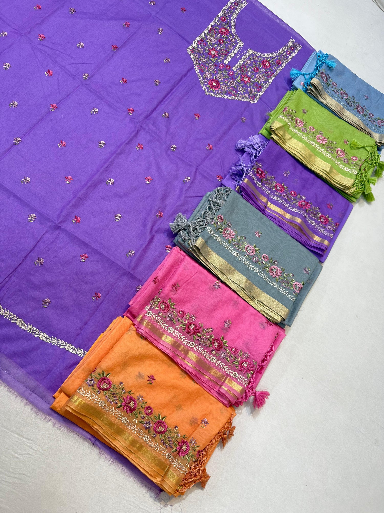 Chanderi Cotton Silk Suit