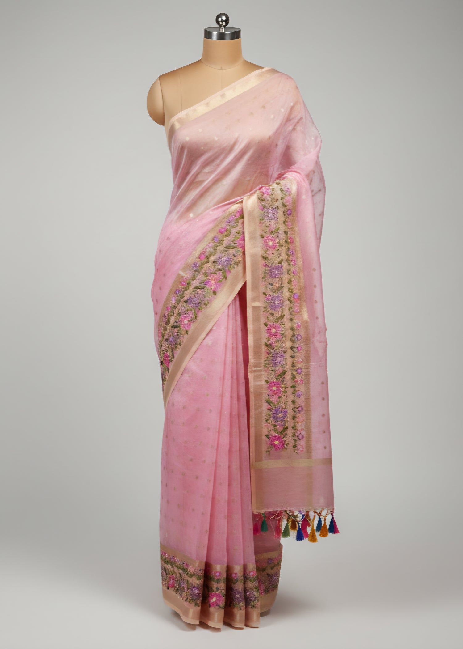 EMBROIDERED SAREES